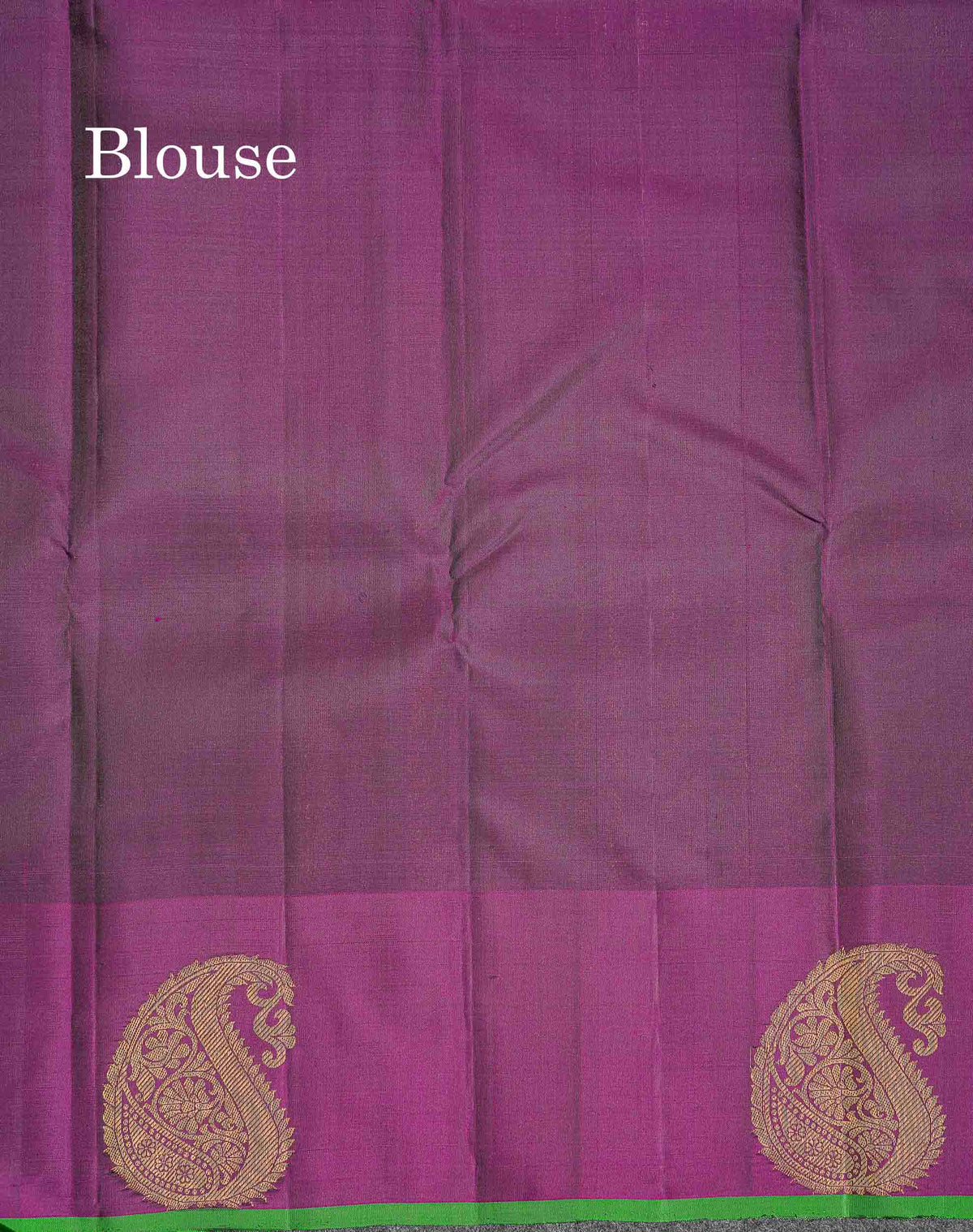 Pure Kanjivaram Silk Saree - Bottle Green Colour Body Zari Butta With Dual Tone Maroon Border