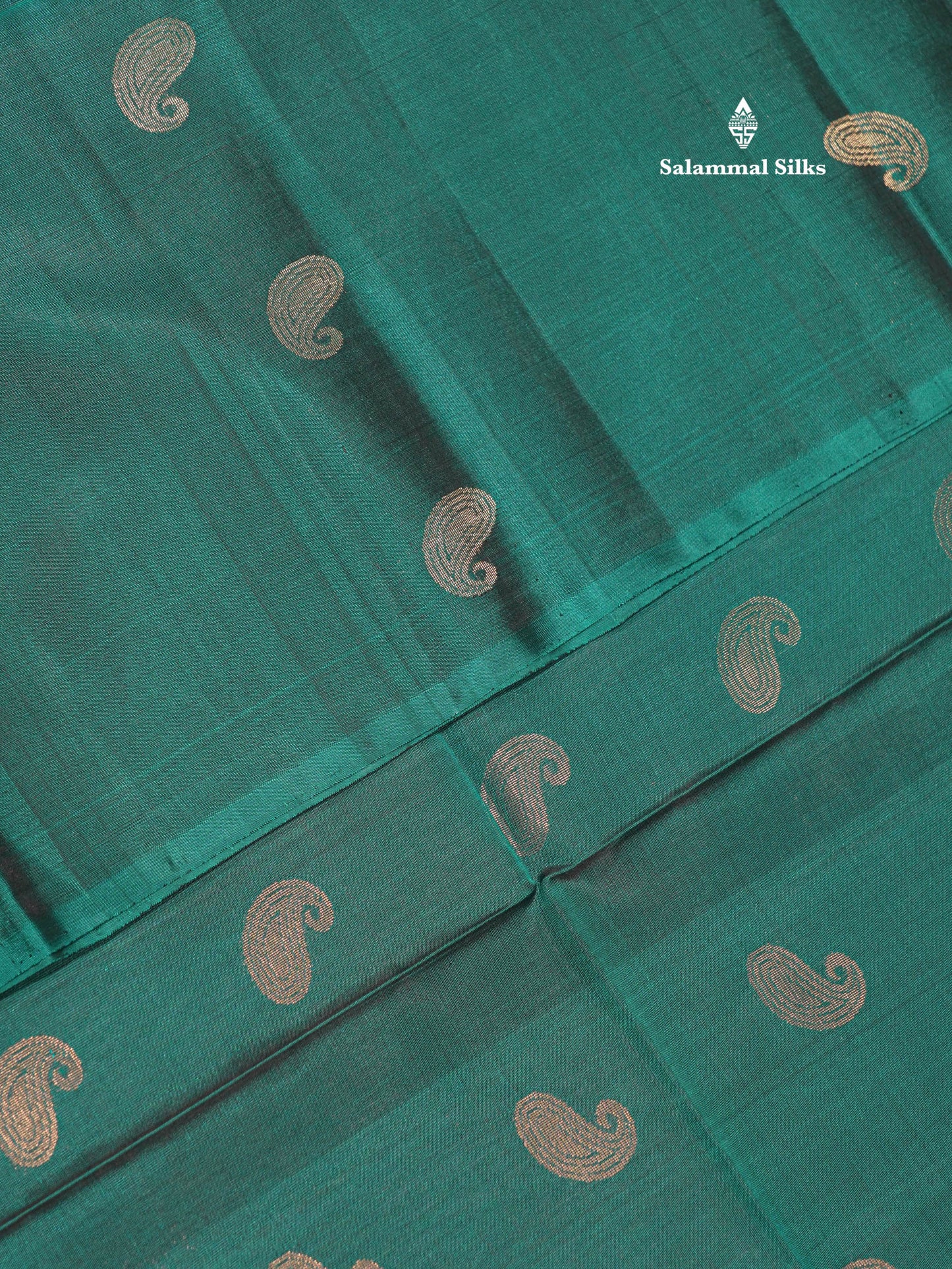 Peacock Green Colour Pure Kanjivaram Soft Silk Saree With Magenta Pink Blouse