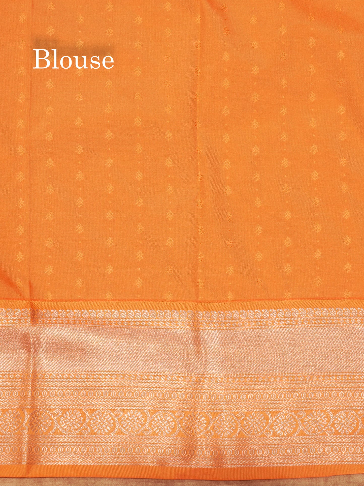 Saffire Green Colour Semi Silk Saree With Contrast Peach Border