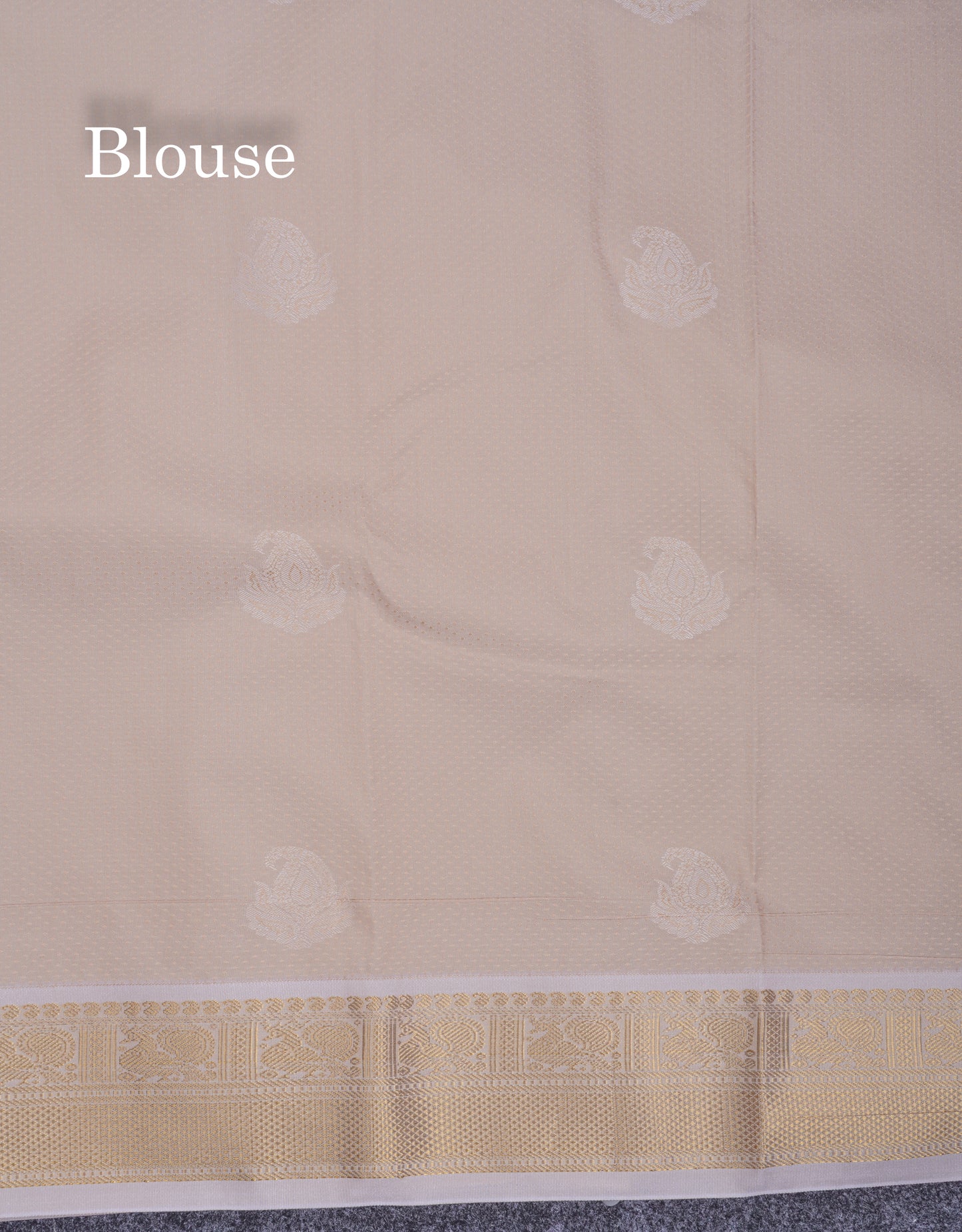 Beautiful Dark Maroon Semi Silk Saree With Contrast Cream Sandal Traditional Border
