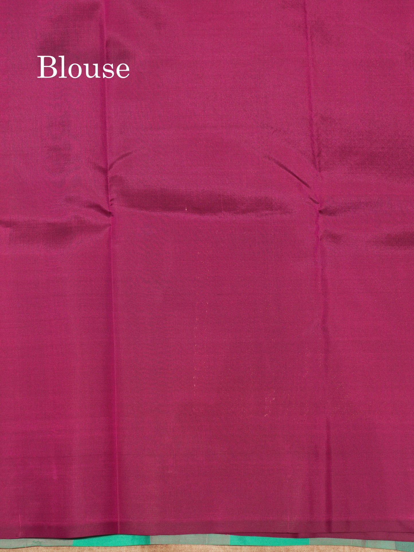 Pure Kanjivaram Palum Pazham Checks Silk Saree With Violet Blouse