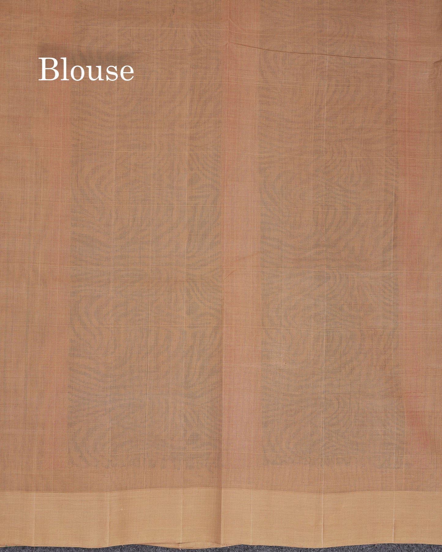Beautiful Pink Thread Work Butta Handloom Pure Cotton Saree With Contrast Sandal Blouse