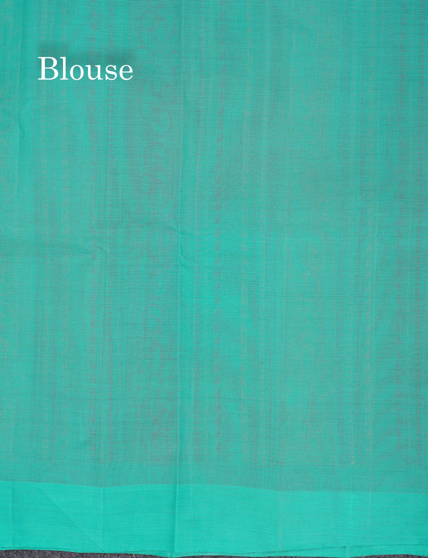 Beautiful Dark Navy Blue Thread Work Butta Handloom Pure Cotton Saree With Contrast Sapphihre Blue Blouse