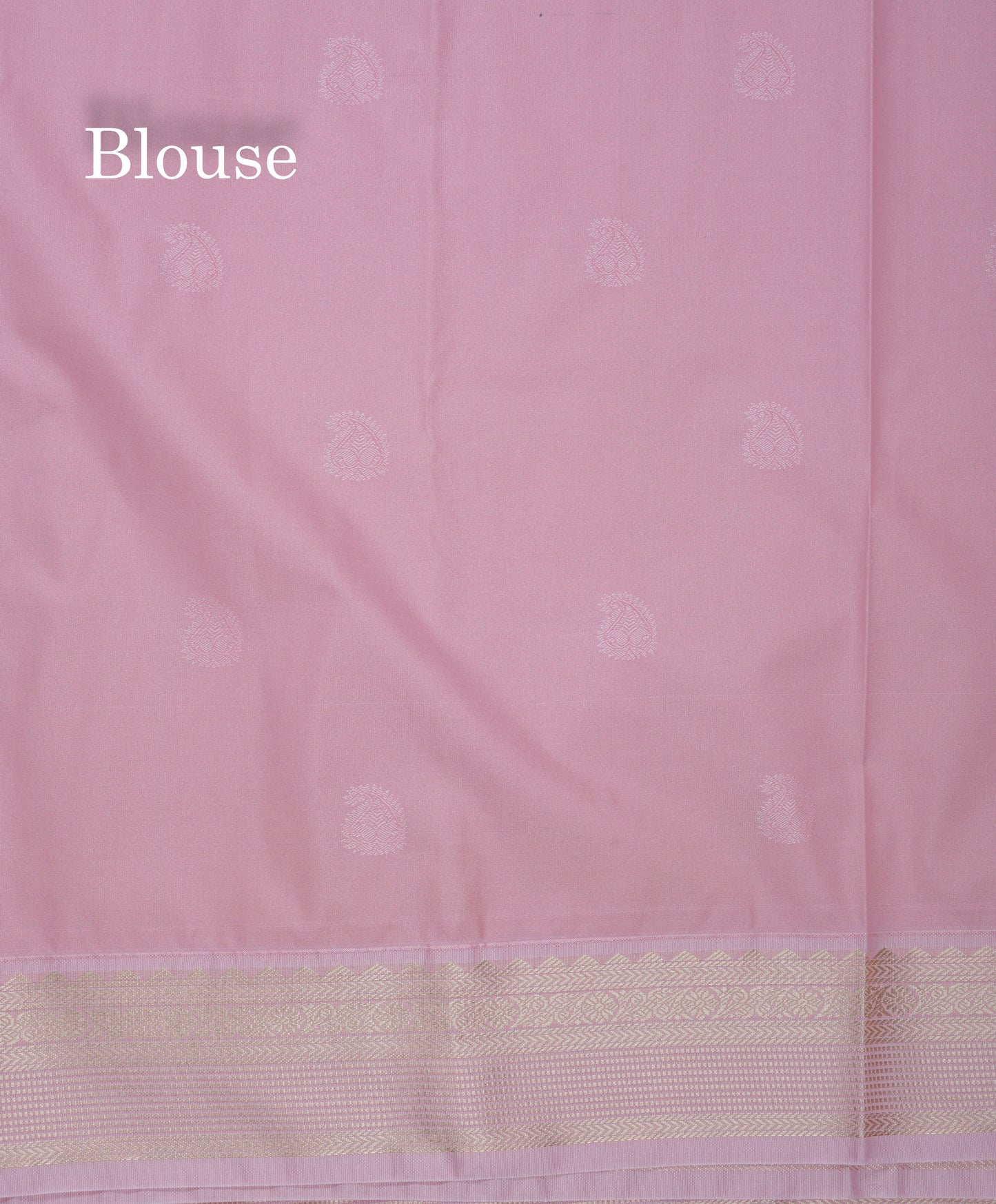 Beautiful Parrot Green Semi Silk Saree With Contrast Baby Pink Medium Border