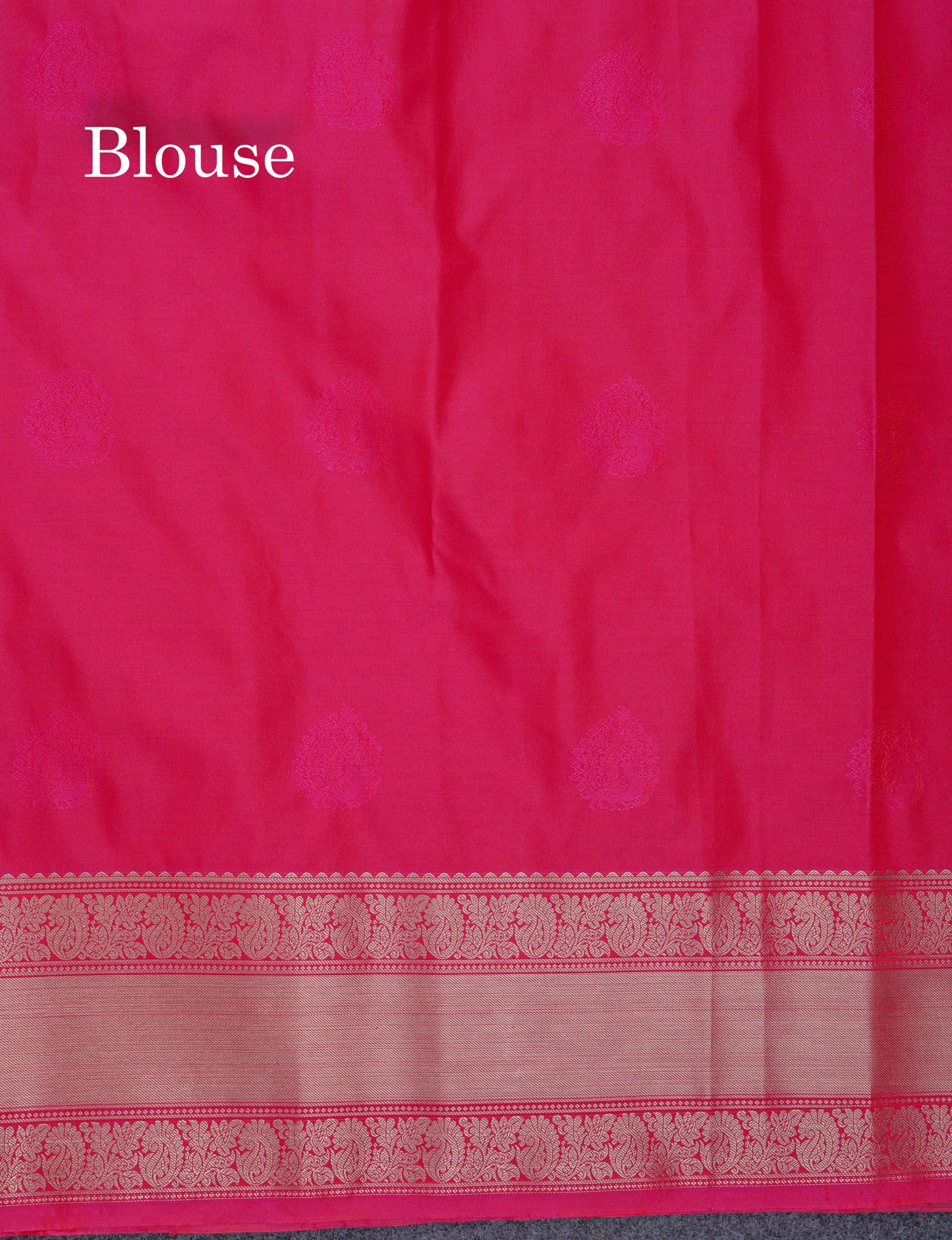 Beautiful Dark Purple Semi Silk Saree With Contrast Pink Blouse