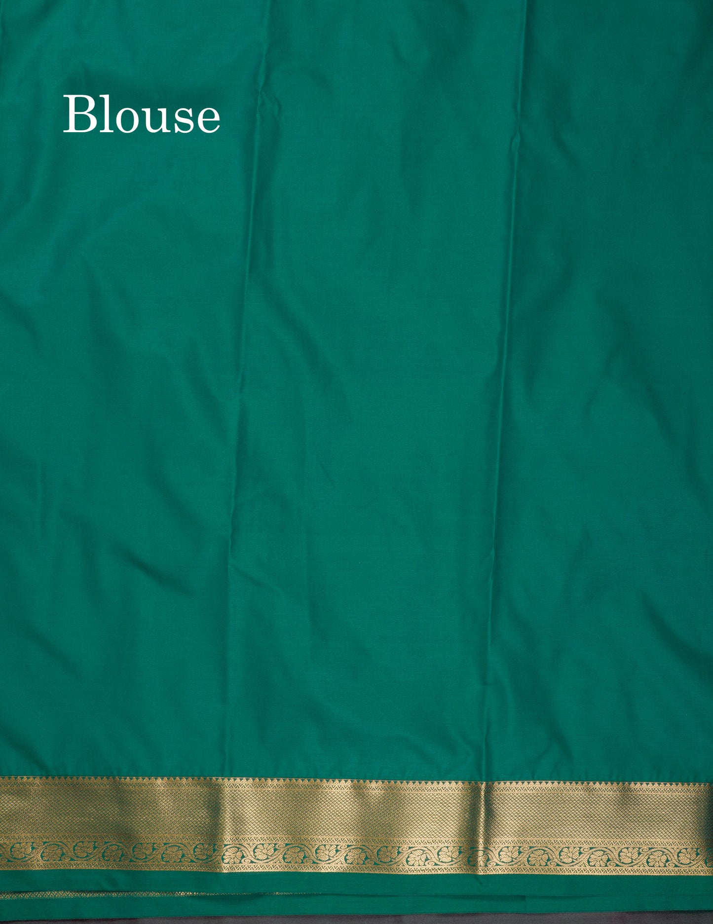 Beautiful Dual Tone Peacock Blue Semi Silk Saree With Contrast Purple Small Border