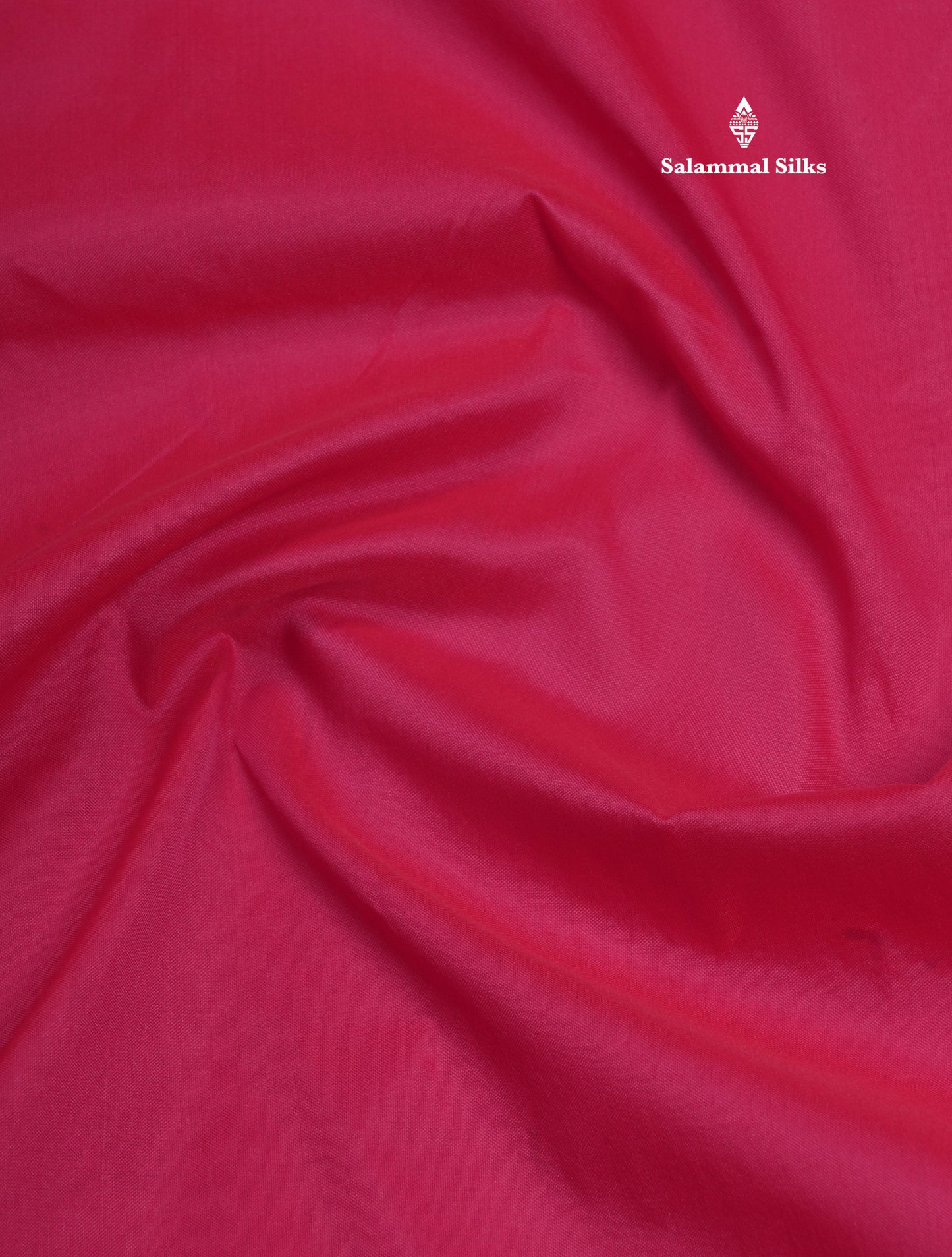 11 Yards Semi Silk Saree Reddish Pink with Contrast Bottle Green Traditional Border