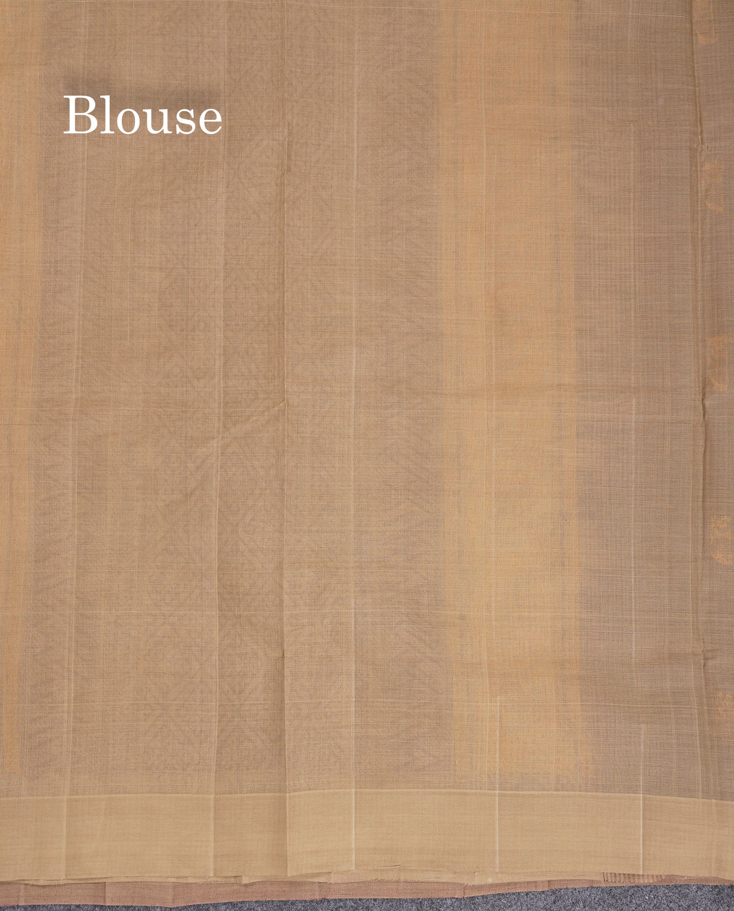 Beautiful Dark Maroon Thread Work Butta Handloom Pure Cotton Saree With Contrast Sandal Blouse