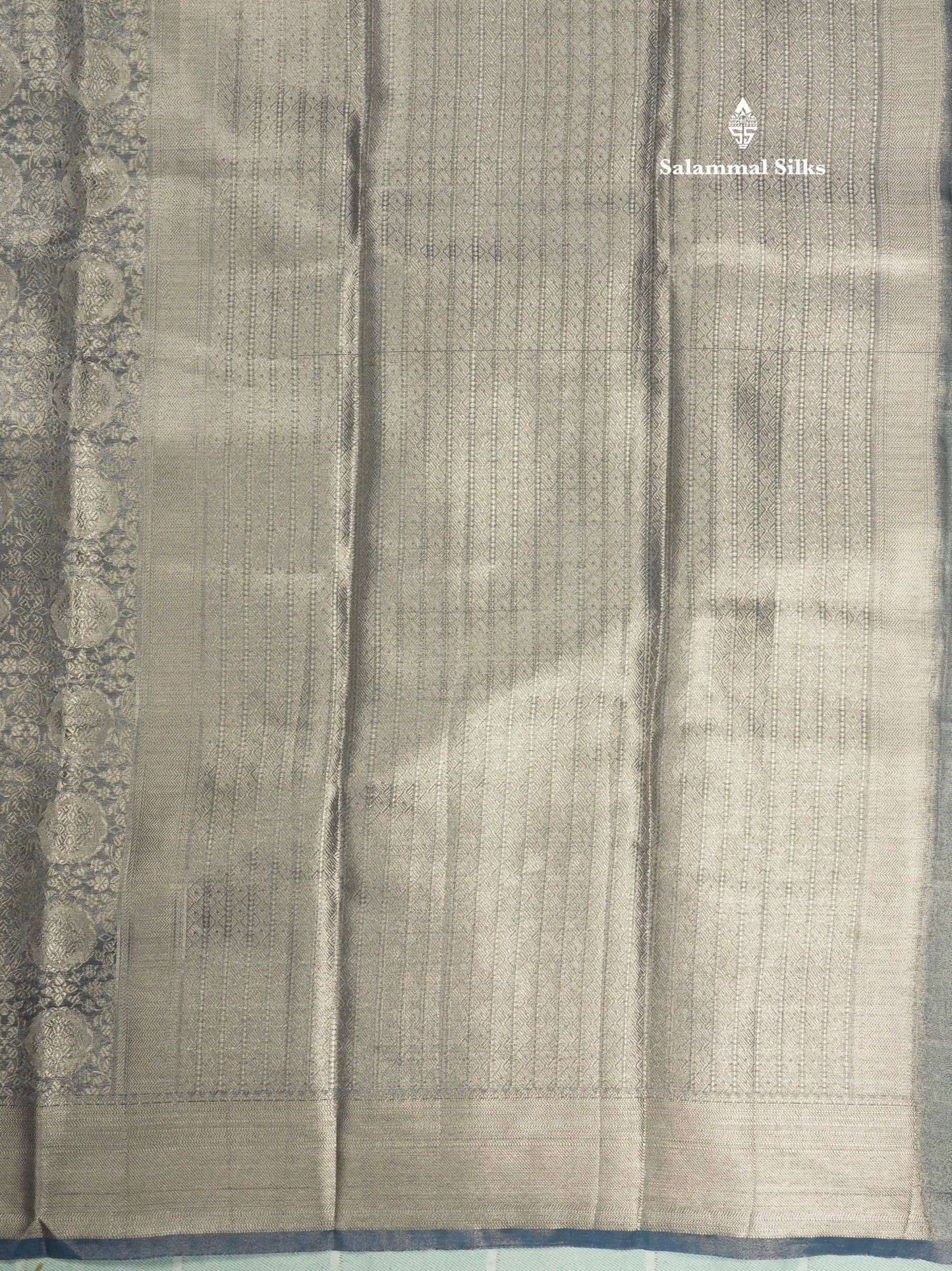 Beautiful Parrot Green Grand Tissue Banaras Fancy Saree With Self Border