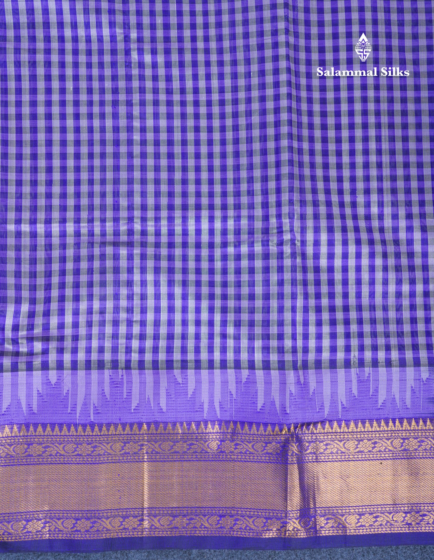 Beautiful Paalum Pazham Checks Handloom Pure Silk Cotton Saree With Traditional Evening Morning Border