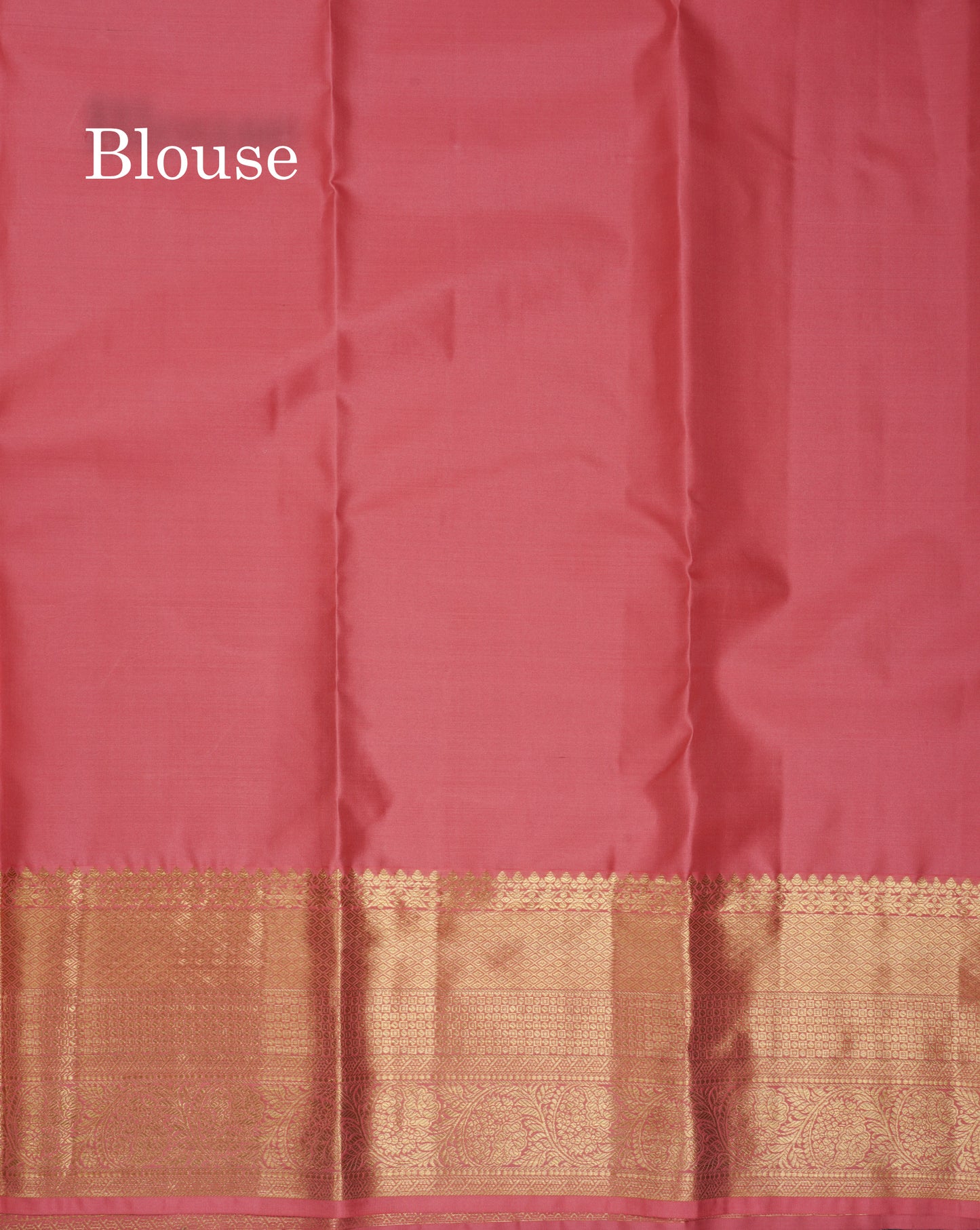 Beautiful Dark Peach Bridal Pure Kanjivaram Silk Saree With Traditional Evening Morning Border