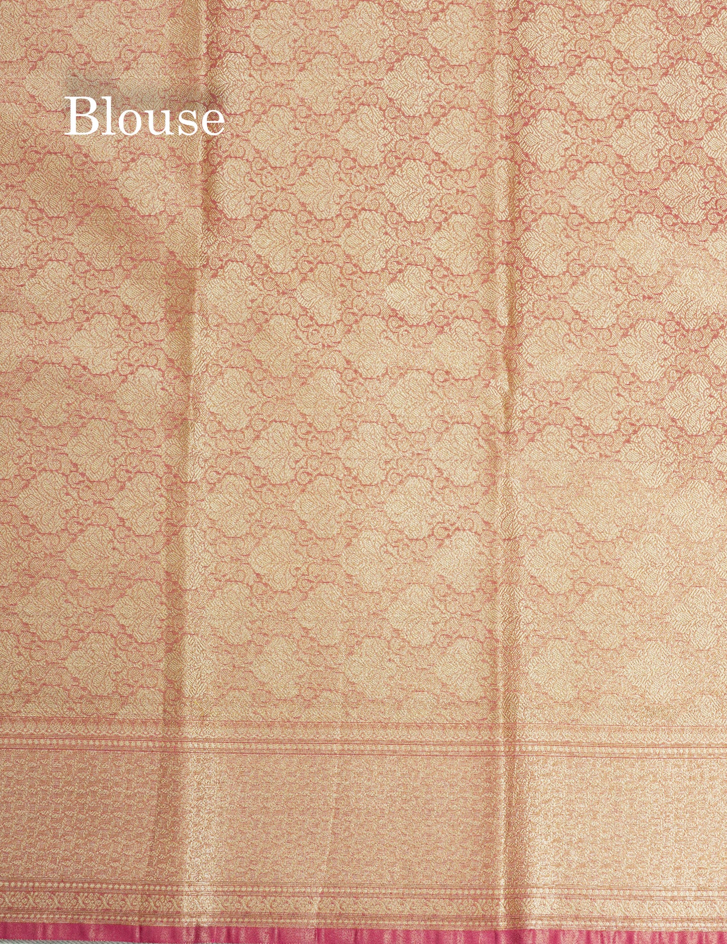 Blue Shade Plain Tissue Saree With Fancy Border