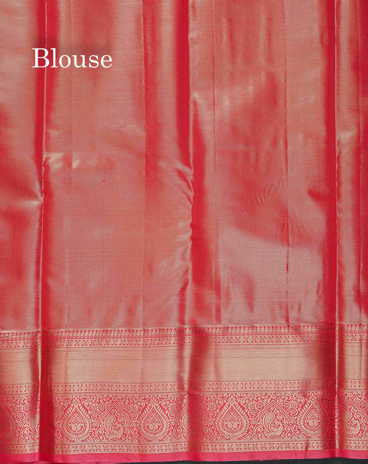 Tissue Bridal Semi Silk Saree - Light Blue Colour Body With Contrast Redish Pink Border