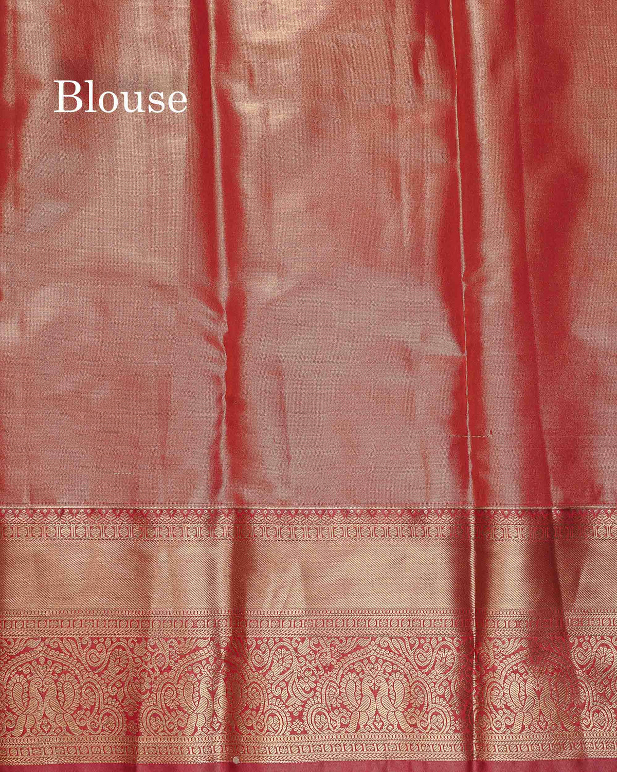 Tissue Bridal Semi Silk Saree - Green Colour Body With Contrast Maroon Border