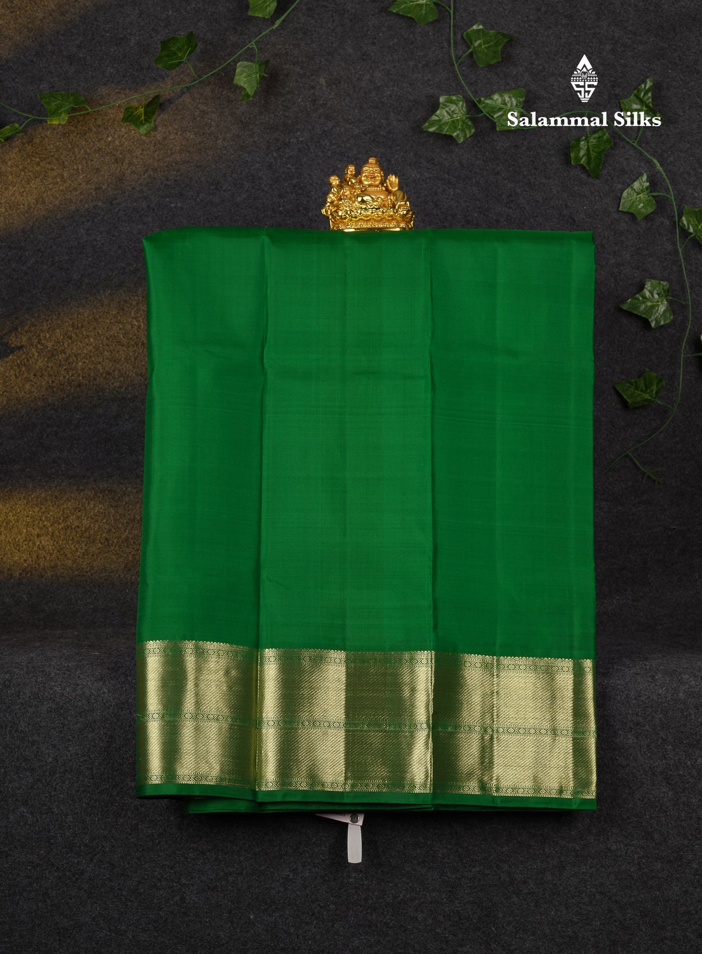 Beautiful Pure Silk Pattu Pavadai (Pink) With Contrast Green Blouse 36"
