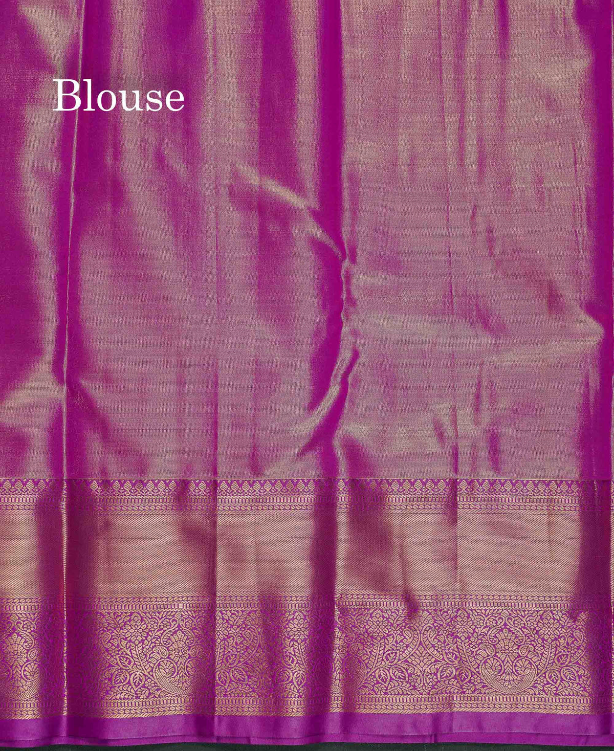 Tissue Bridal Semi Silk Saree - Peach Colour Body With Contrast Vadamalli Border