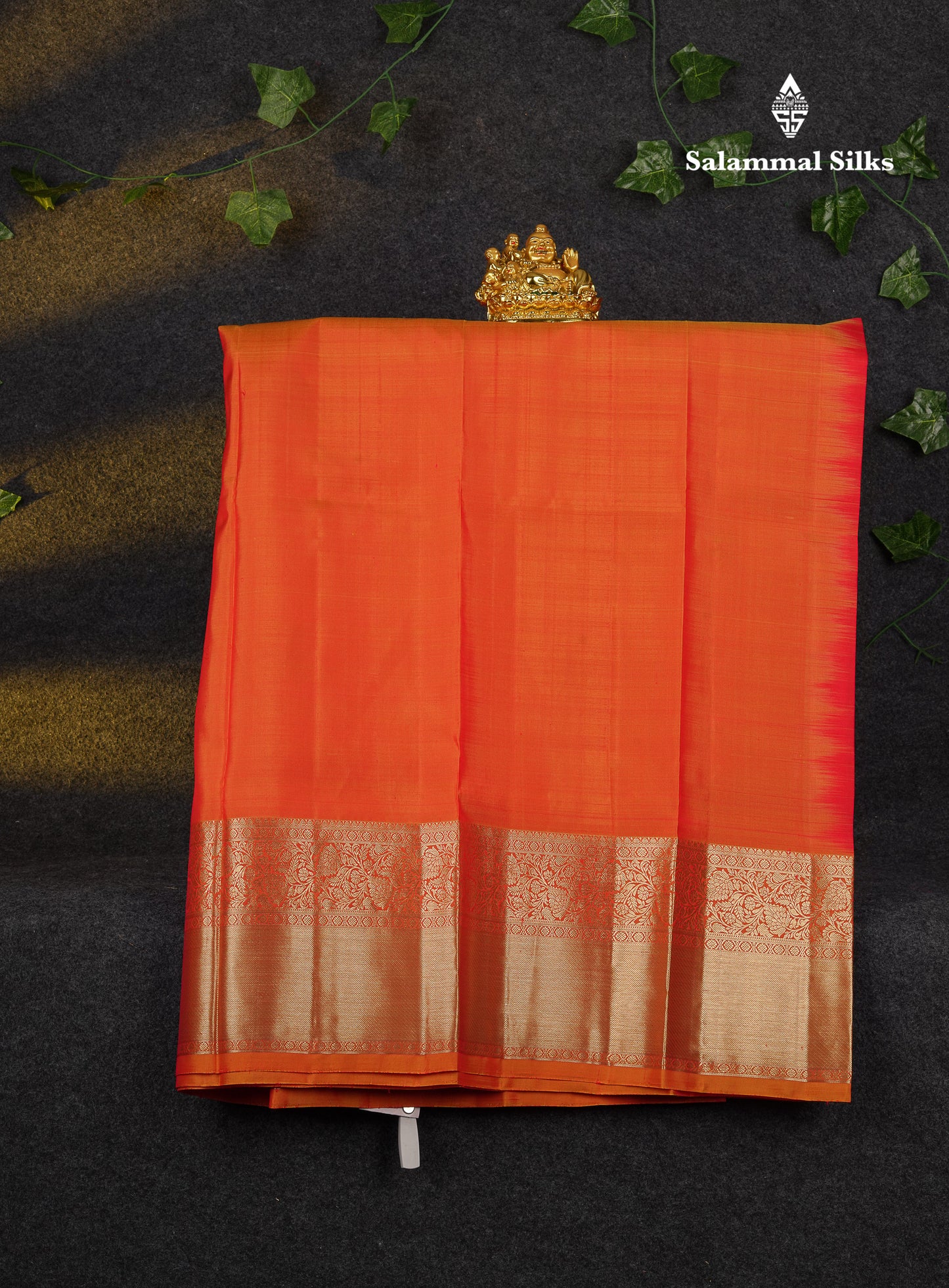 Beautiful Pure Silk Pattu Pavadai (Dark Violet) With Contrast Blue Blouse 36"