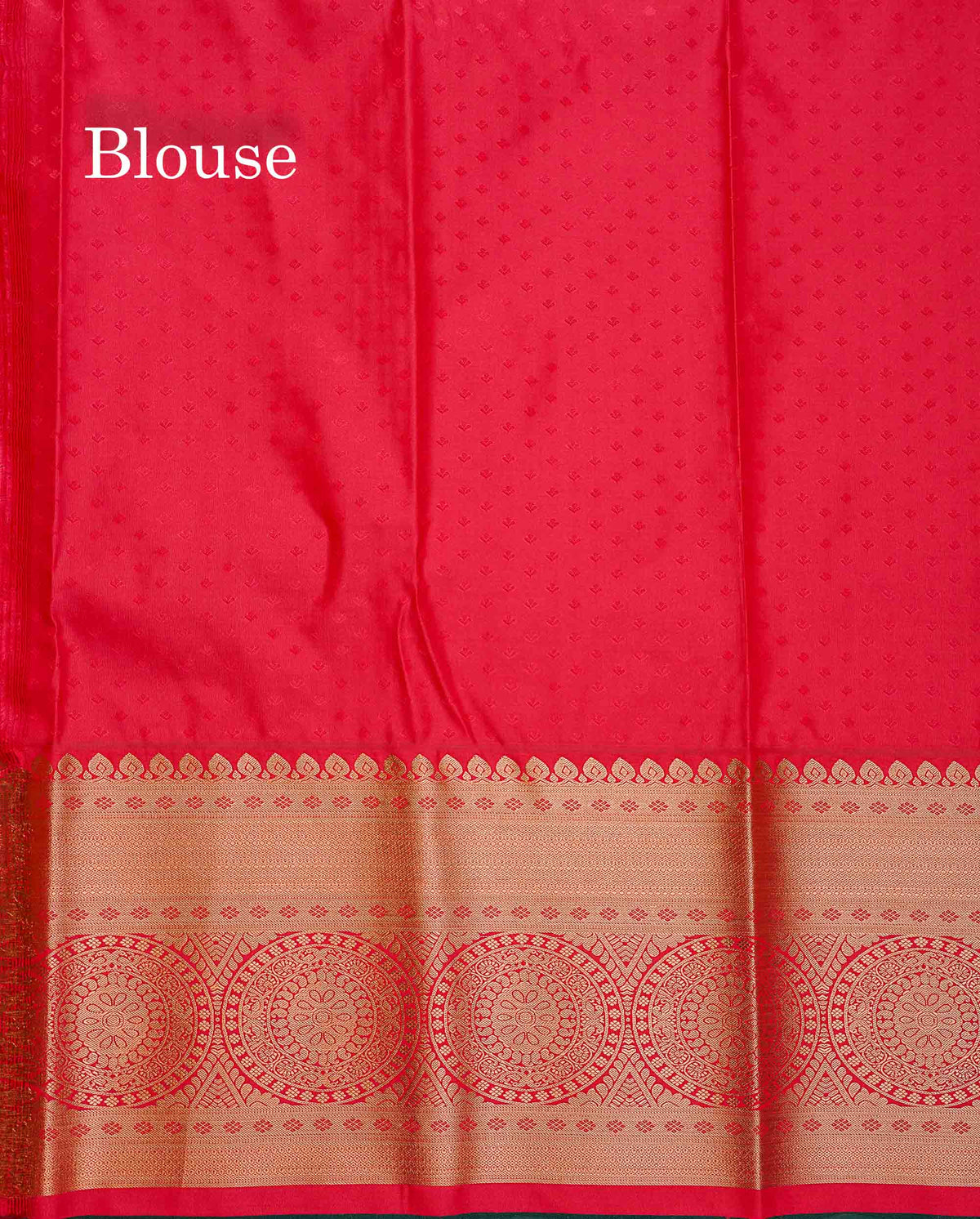 Semi Silk Saree - Mustard Yellow Colour Body With Contrast Red Border