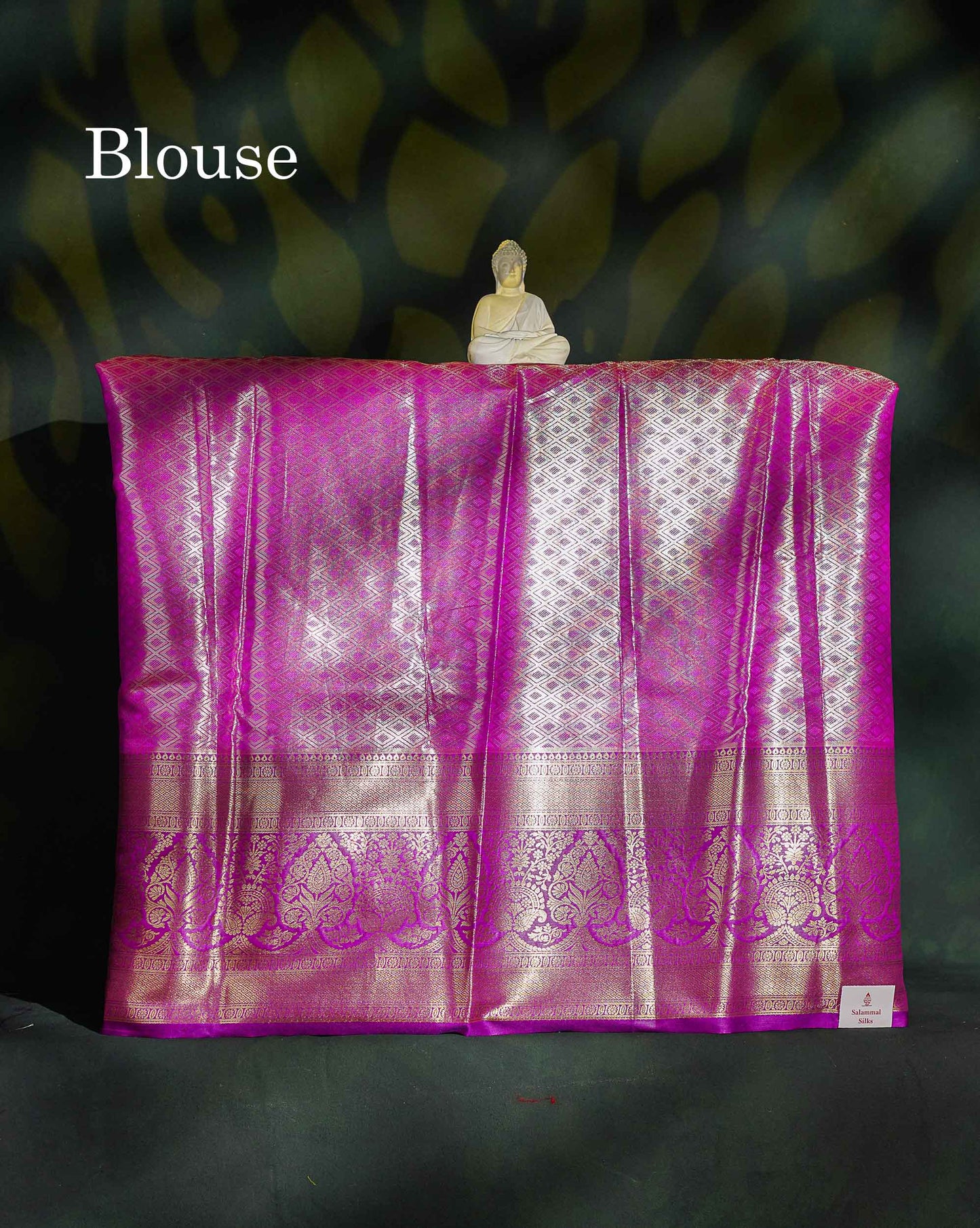Semi Silk Pattu Pavadai - Sandal Tissue With Contrast Vadamalli Blouse | 9+ Years