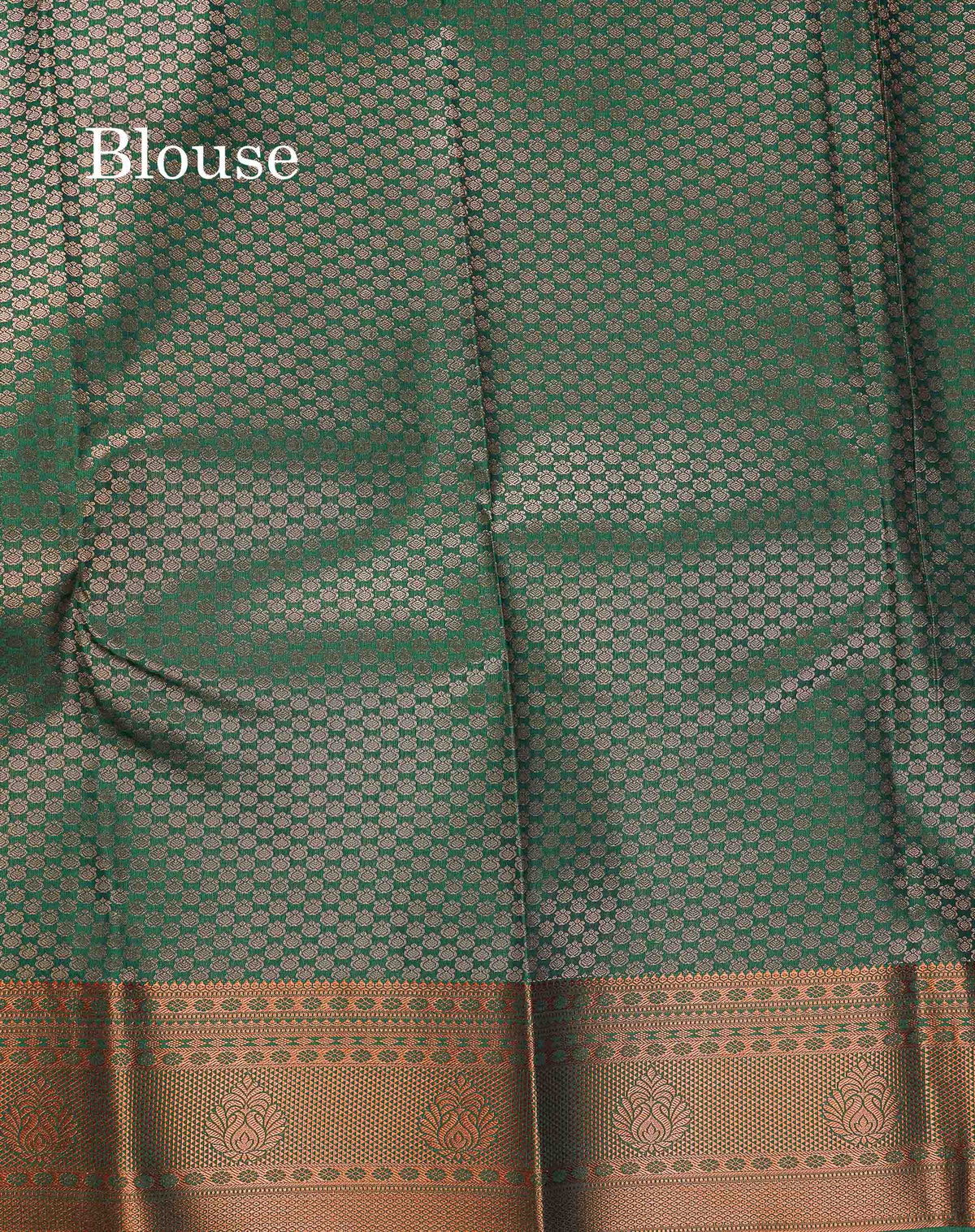Semi Silk Saree - MultiColour Body Zig Zag Design With Traditional Border