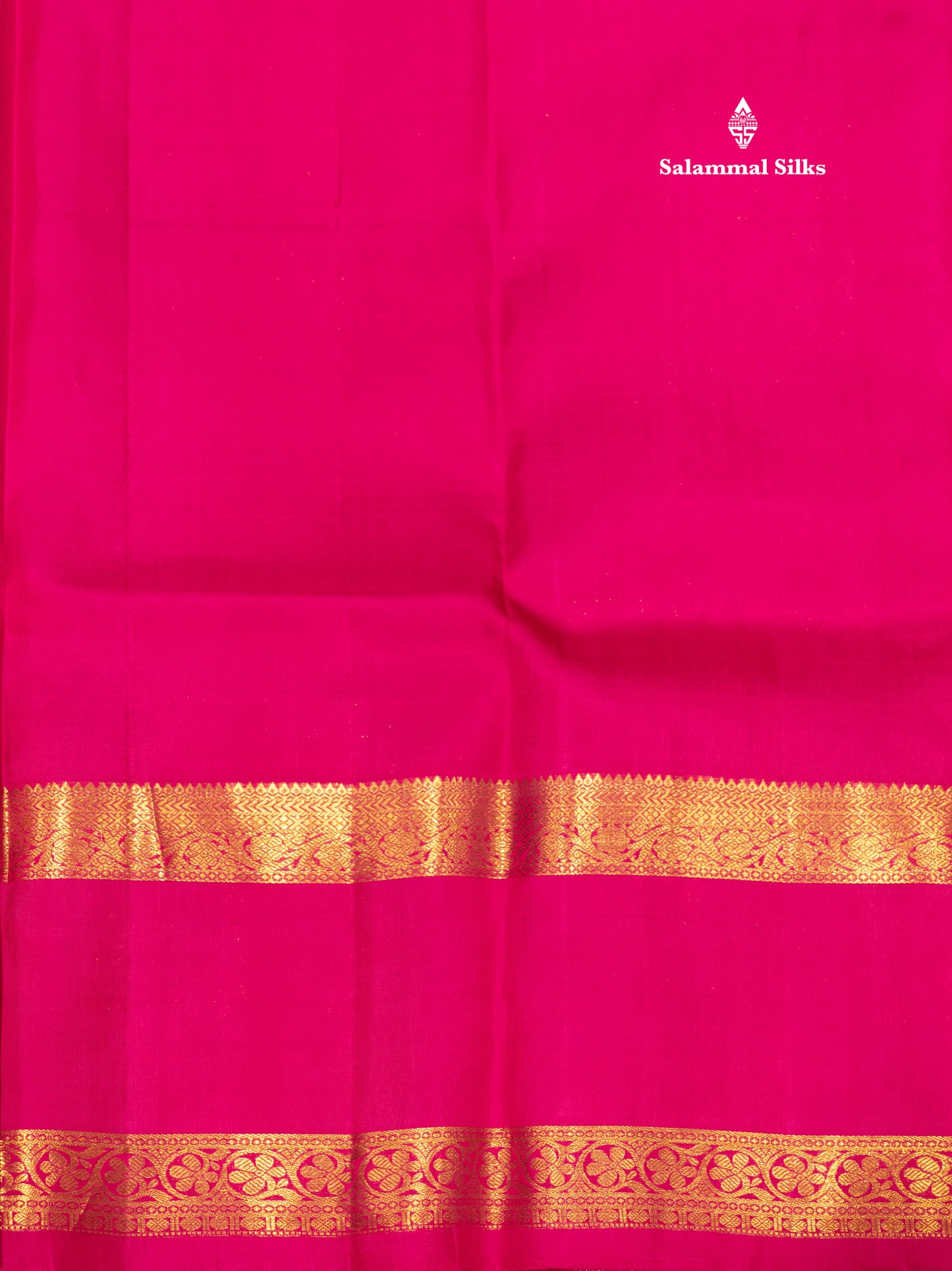 Kanjivaram Beautiful Dualtone Greenish Pink Checks Pure Silk Saree With Pink Gap Border