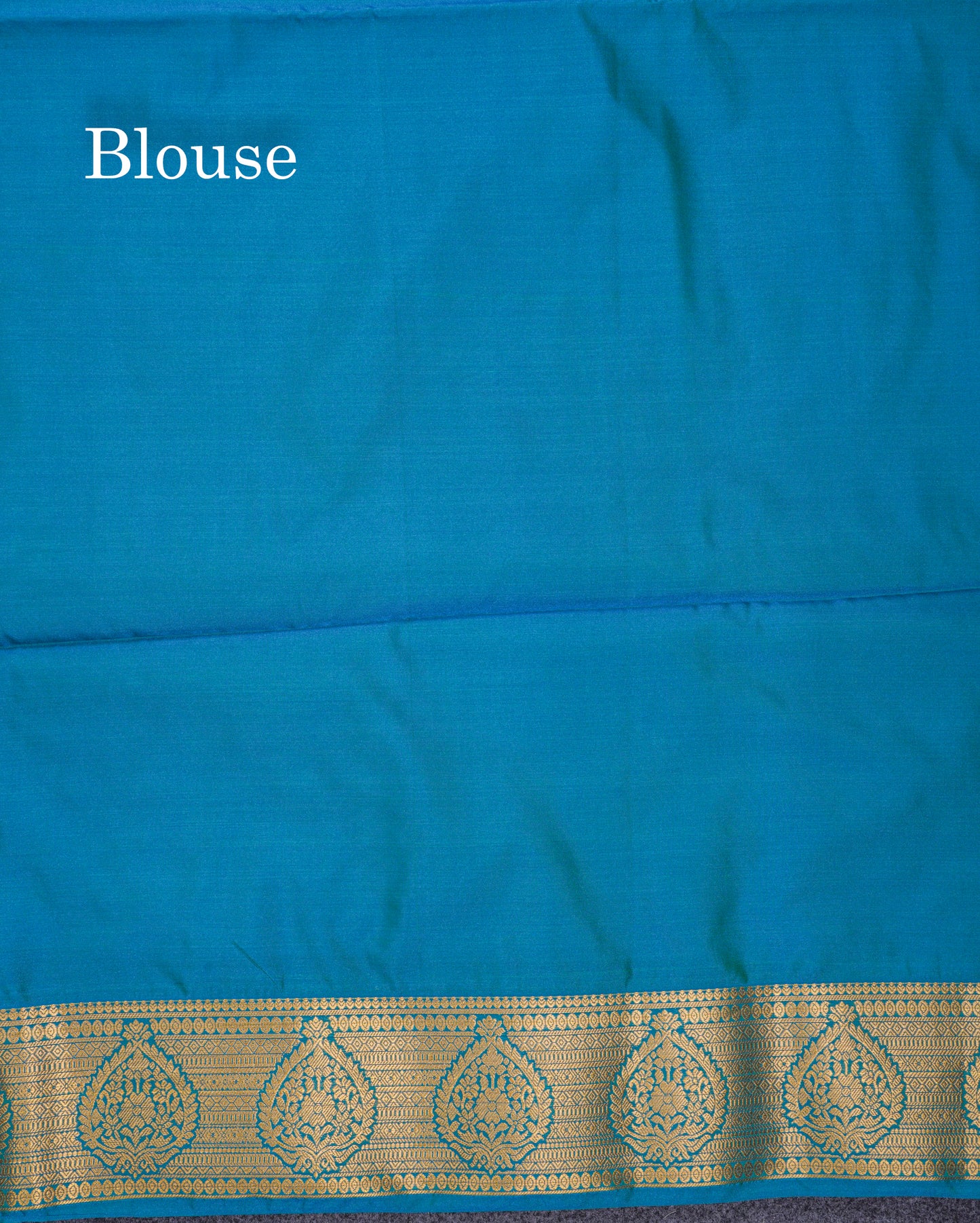 Beautiful Light Rexona Green Semi Soft Silk Saree With Contrast Peacock Blue Border