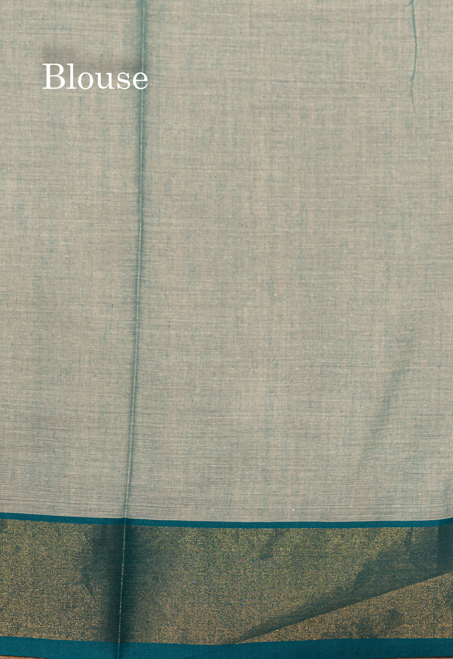 Pastel Blue Colour Printed Pure Cotton Saree With Ribbon Border