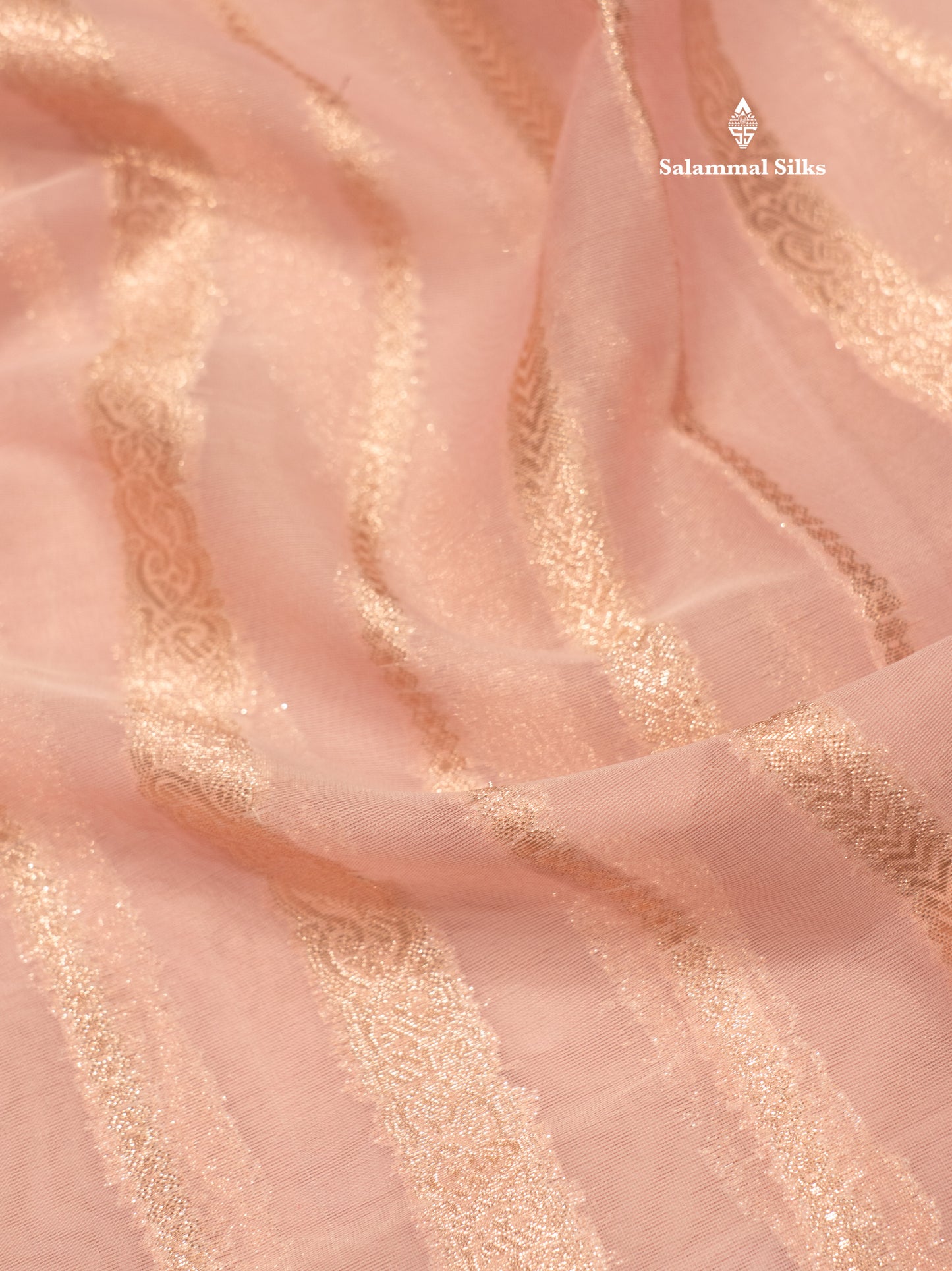 Pista Green Colour Semi Organza Saree With Embroidery Border