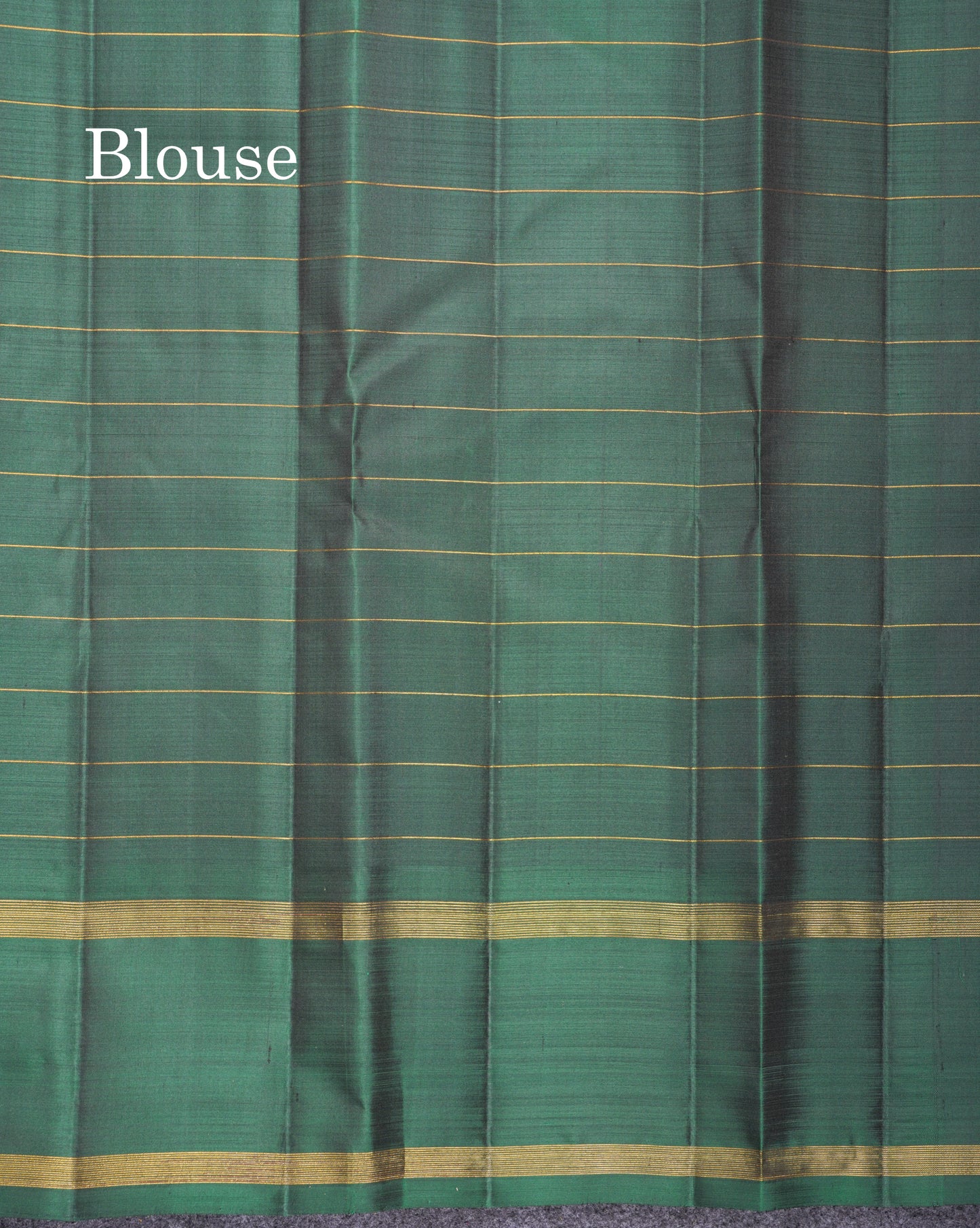 Beautiful Dark Purple Checks Kanjivaram Pure Silk Saree With Contrast Bottle Green Traditional Rettapet Border