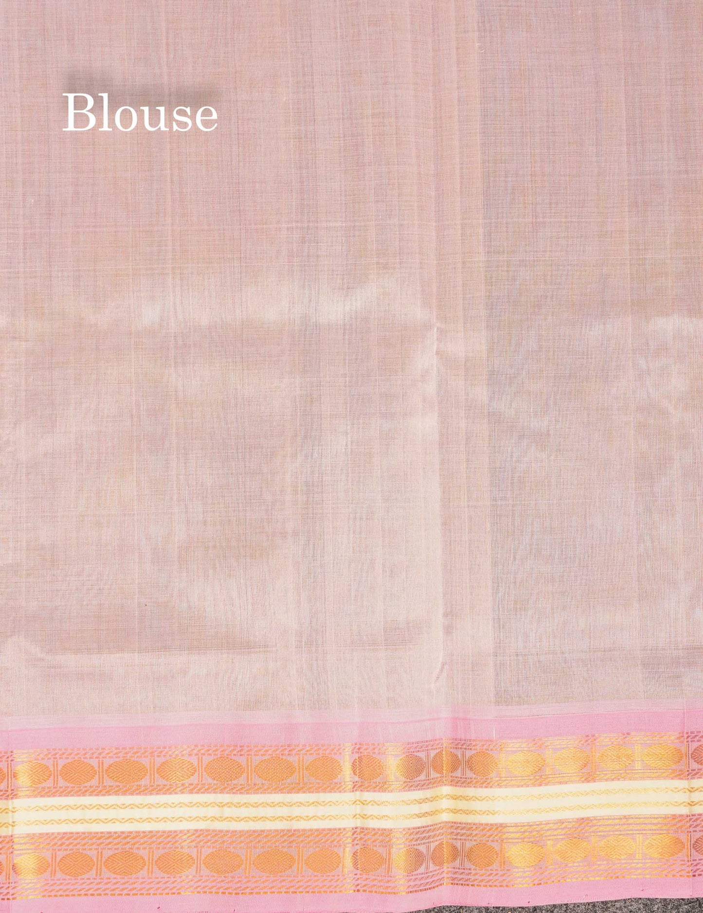Beautiful Saspphire Green Zari Butta Pure Silk Cotton Saree With Contrast Light Pink Traditional Border