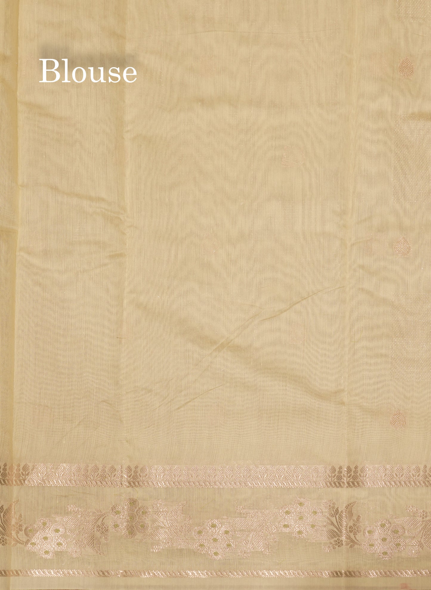 Pastel Blue Colour Cotton Mix Saree With Silver Zari Menna Work Border