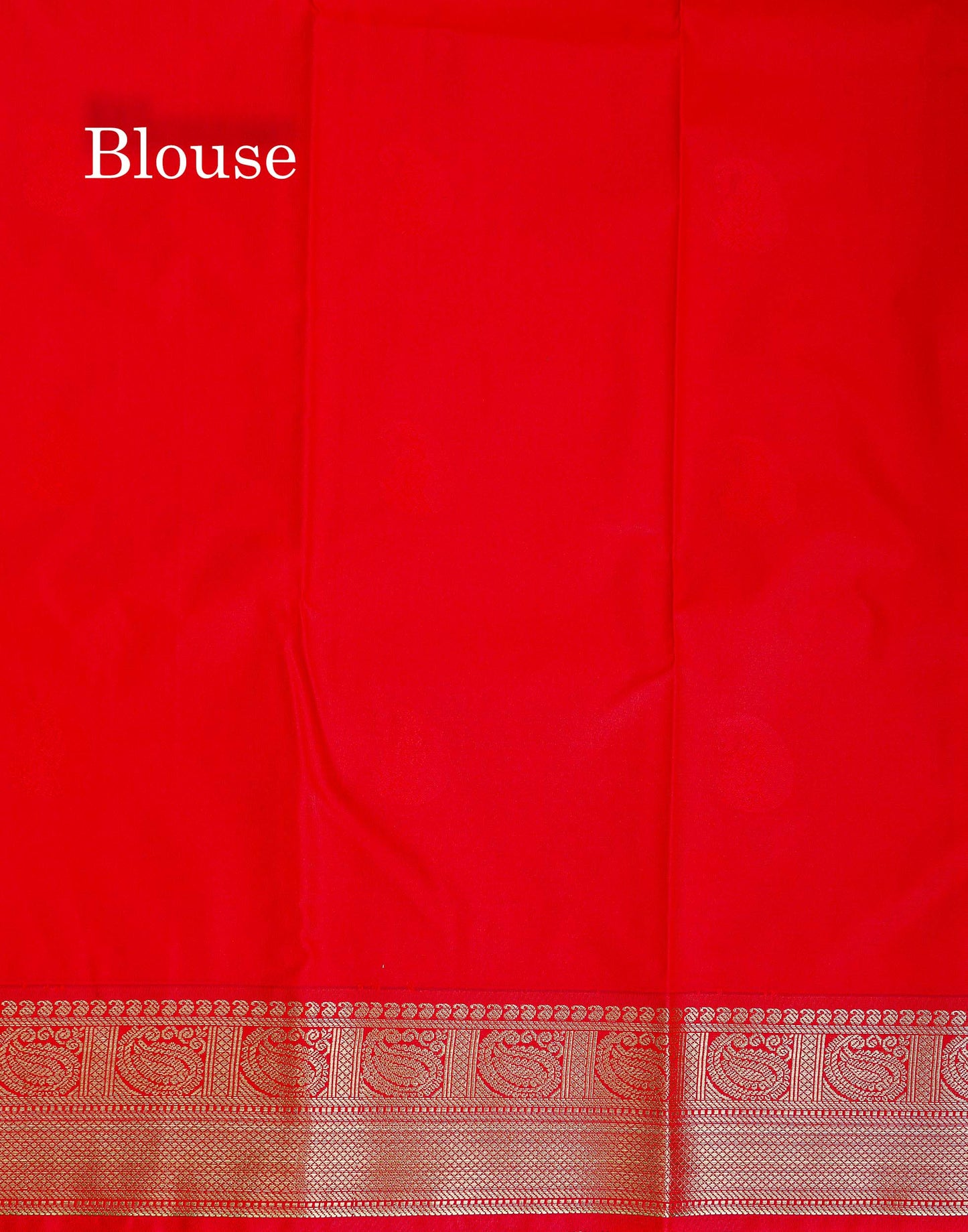 Semi Silk Saree - Half White Colour Body With Mango Butta Contrast Red Border