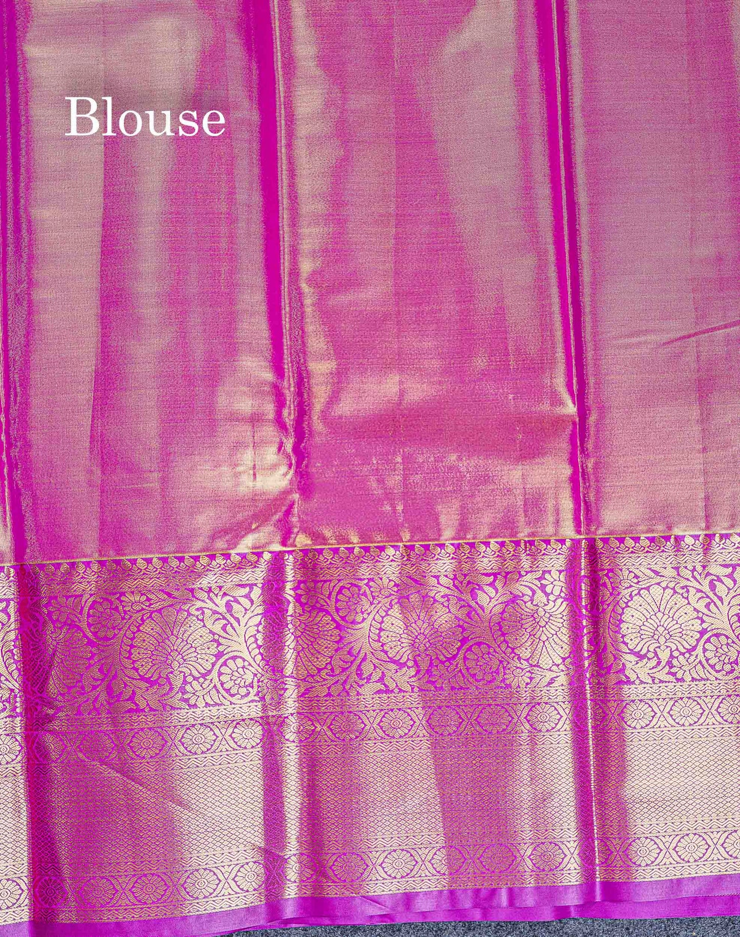 Bridal Semi Silk Saree - Parrot Green Colour Body Tissue With Contrast Vadamalli Evening Morning Border