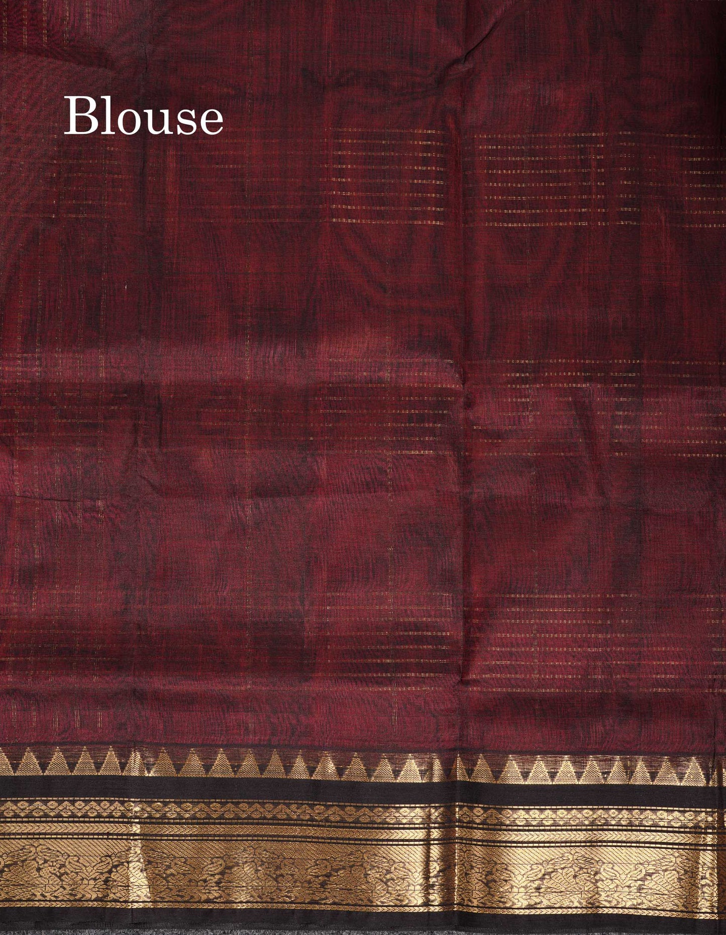 Beautiful Dual Tone Pinkish Peach Pure Silk Cotton Saree With Contrast Black Traditional Border