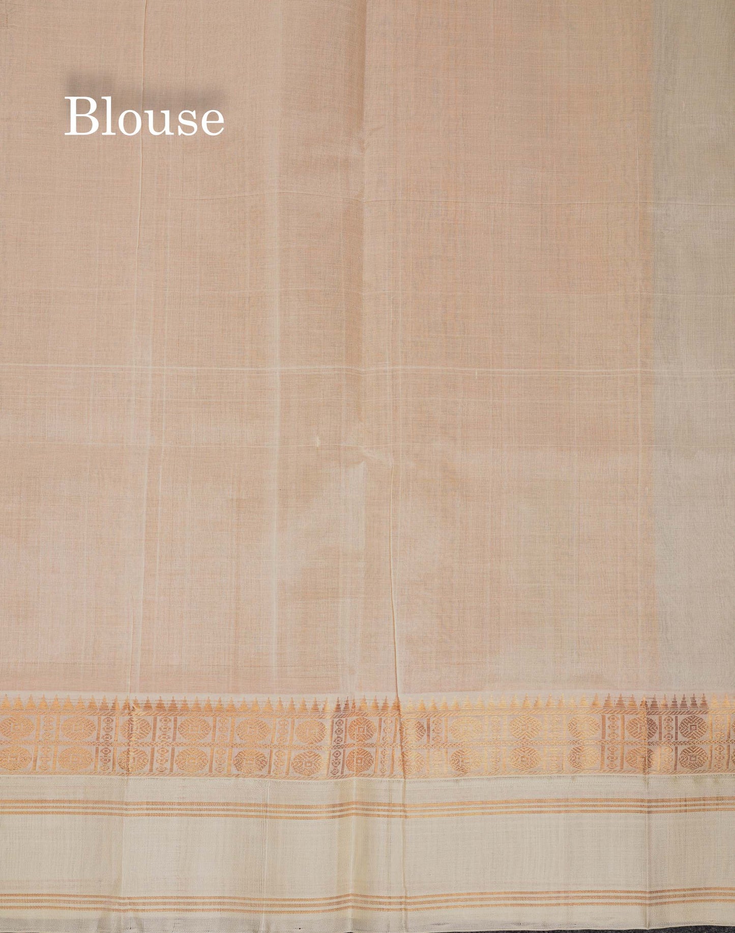 Beautiful Yellow Zari Checks Pure Silk Cotton Saree With Contrast Cream Traditional Gap Border