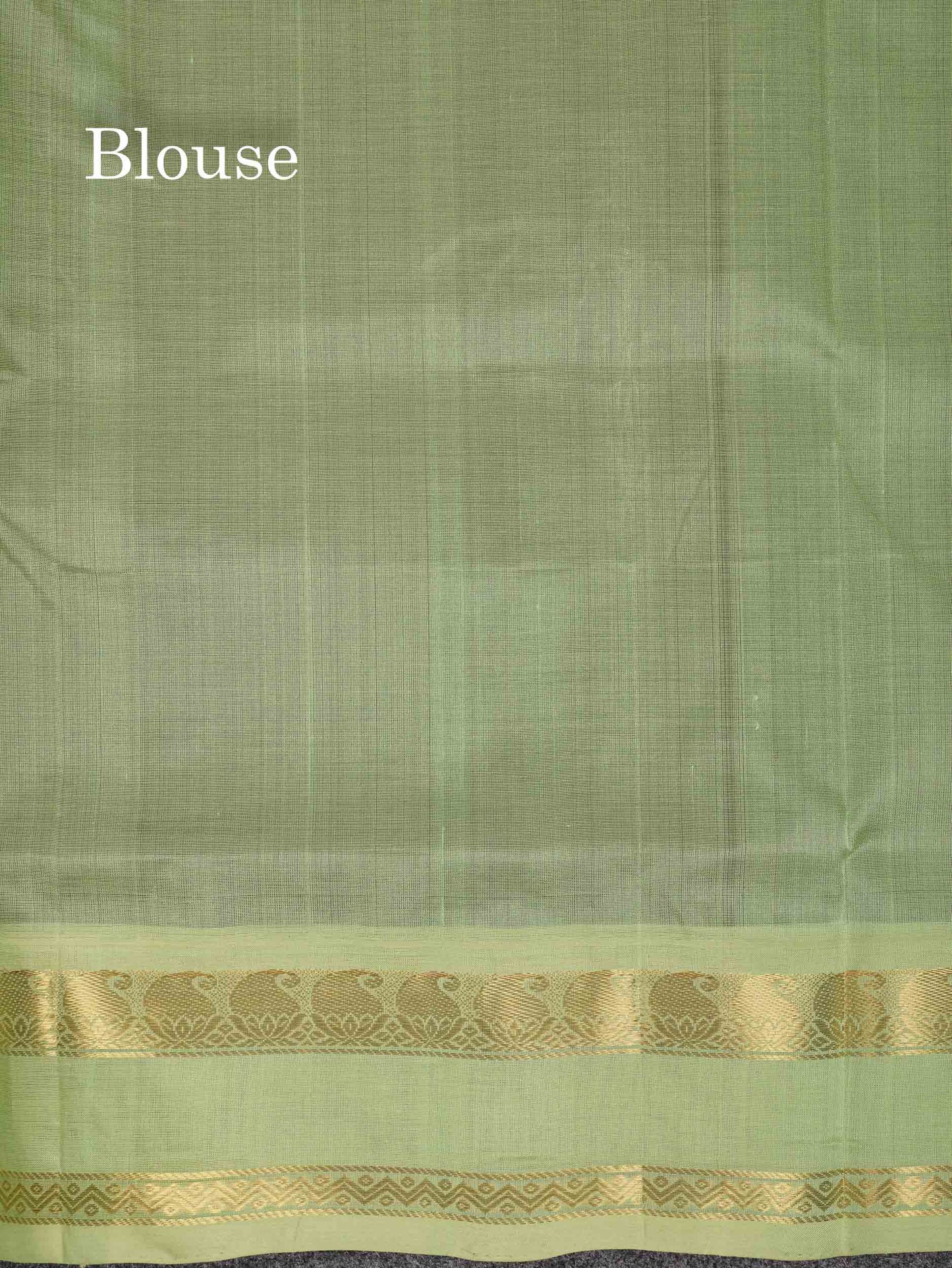 Beautiful Dark Brown Plain Pure Silk Cotton Saree With Contrast Pista Green Traditional Gap Border