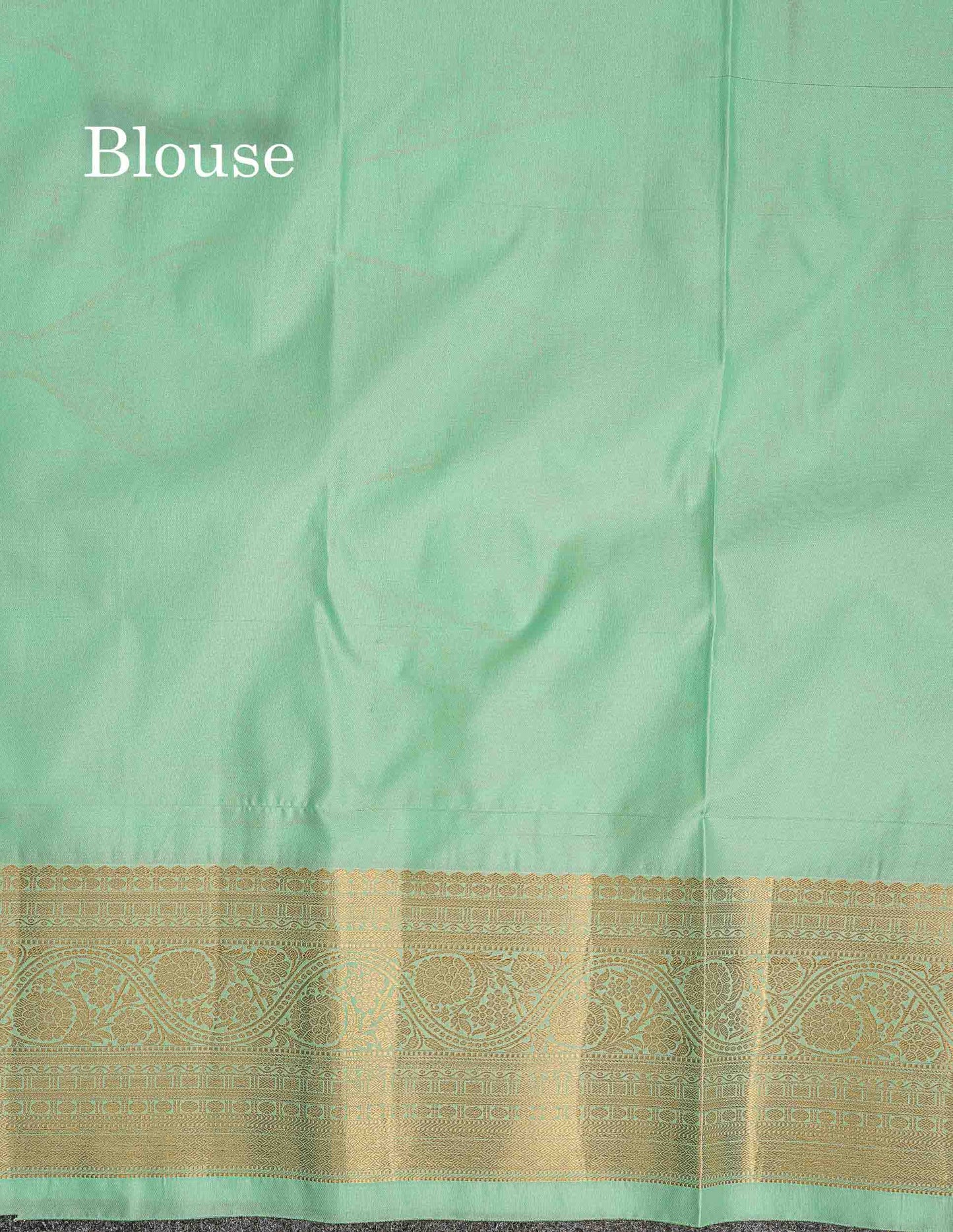 Bridal Semi Silk Saree - Purple Colour Body With Contrast Rexona Green Traditional Border