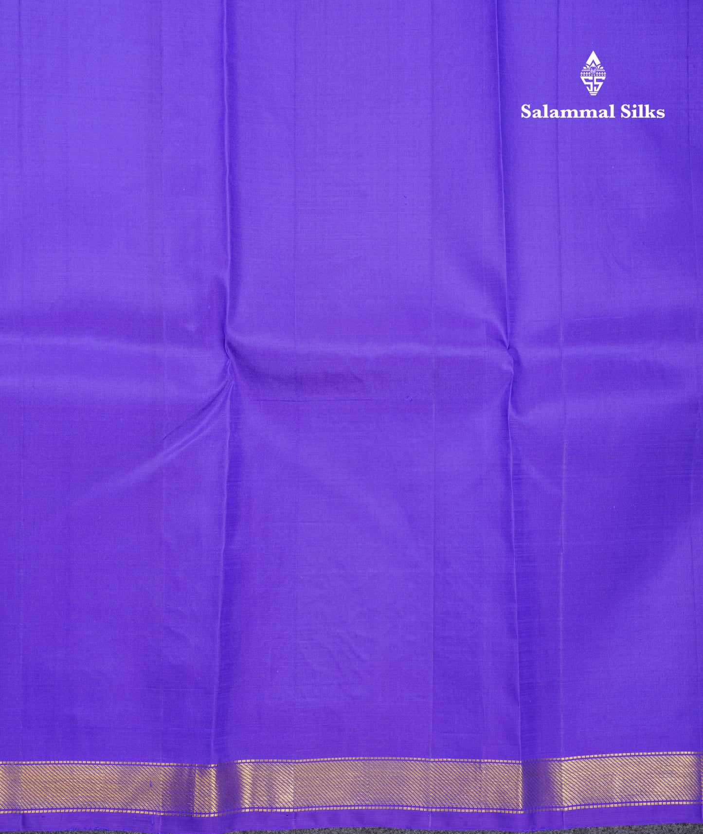 Beautiful Sky Blue Pure Kanjivaram Silk Saree With Contrast Violet Blouse