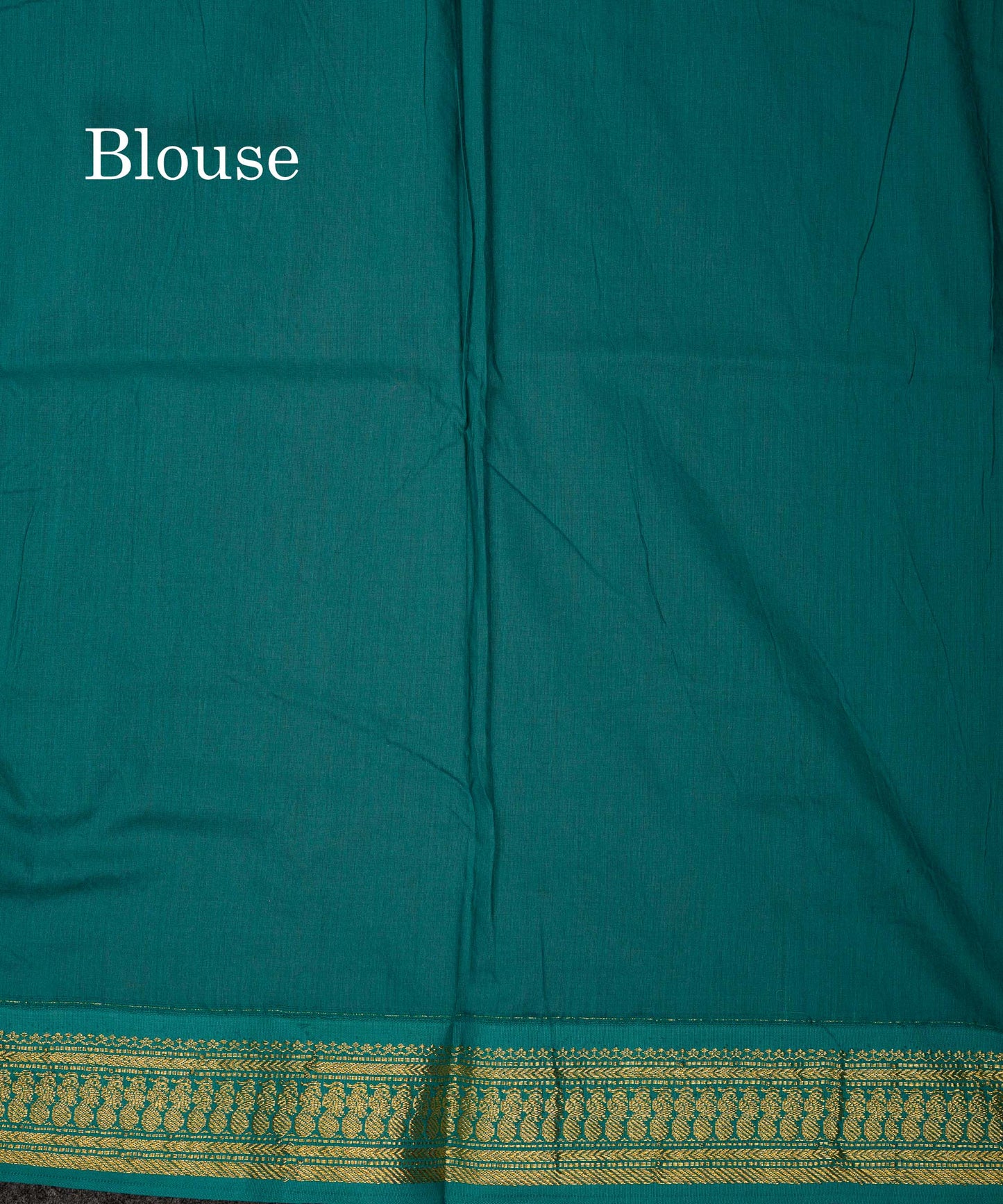 Beautiful Dual Tone Maroon Zari Butta Kalyani Cotton Saree With Contrast Peacock Green Traditional Border