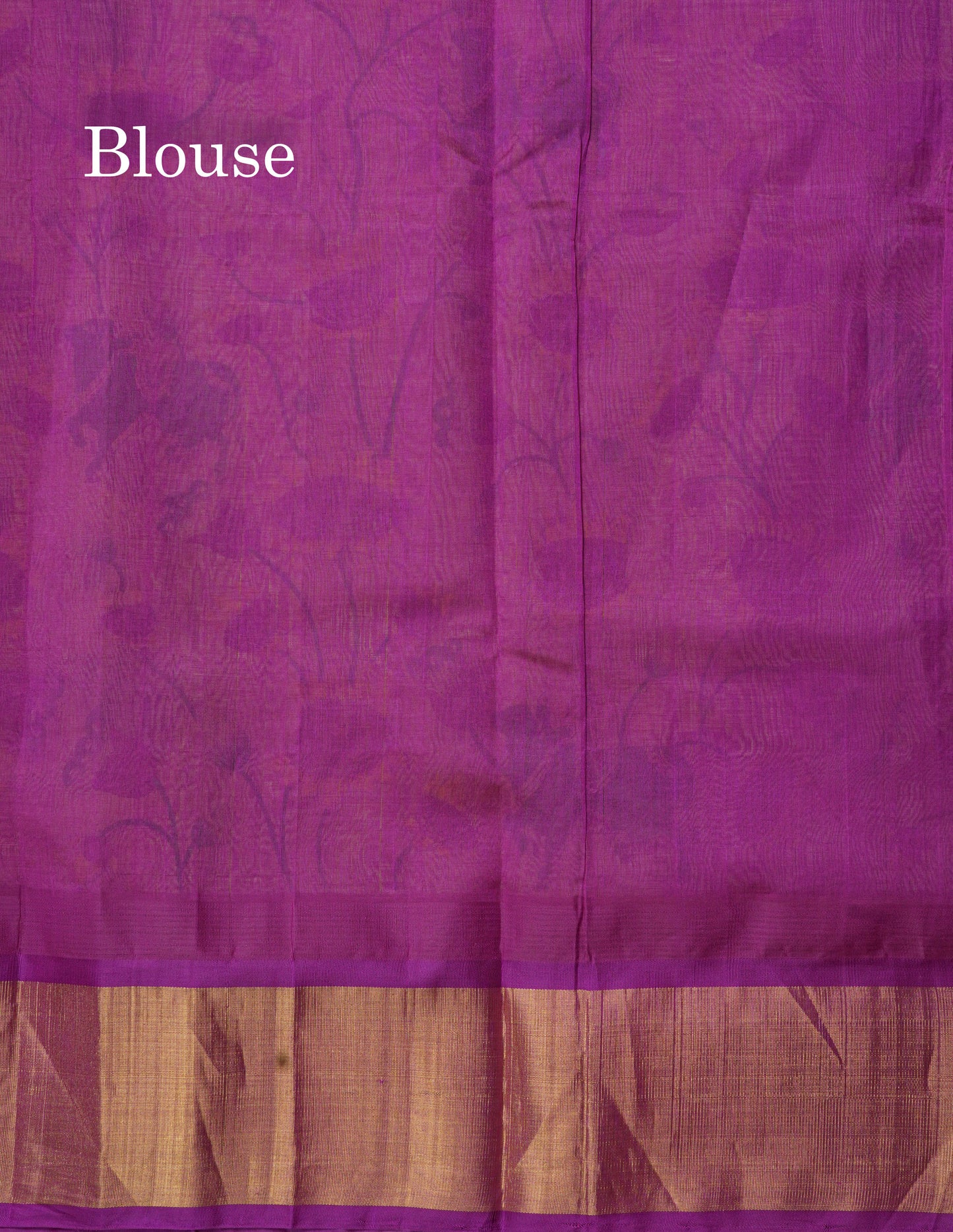 Beautiful Onion Pink Kalamkari Design Pure Silk Cotton Saree With Contrast Violet Border