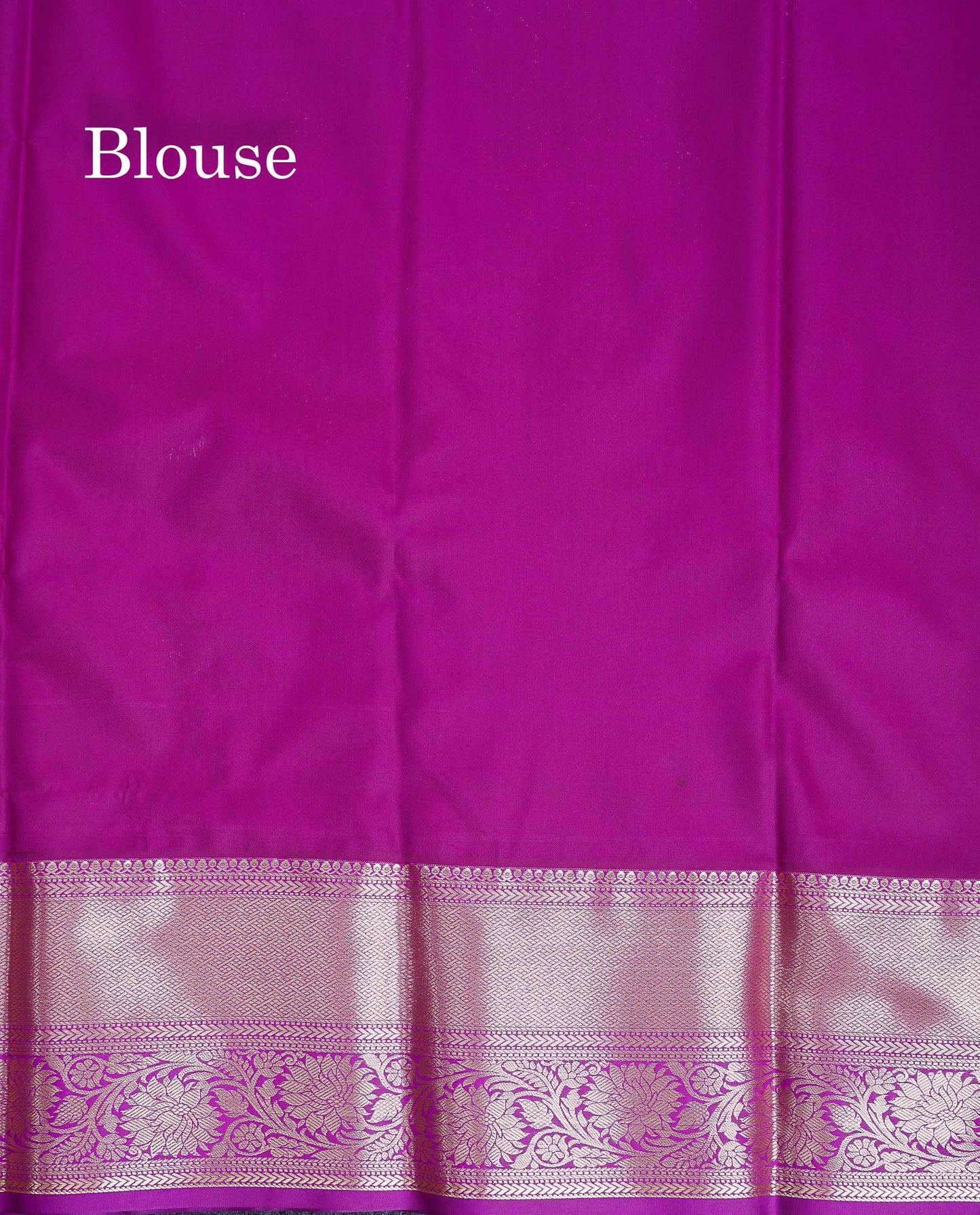 Bridal Semi Silk Saree - Light Pink Colour Body With Contrast Vadamalli Traditional Border