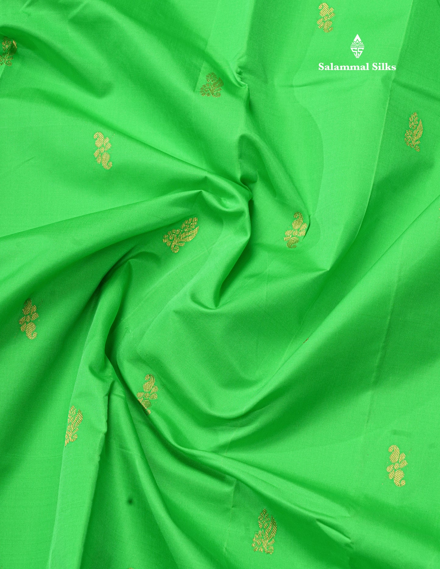 Mango Yellow Pure Mix Saree With One Side Maroon Traditional Temple Border