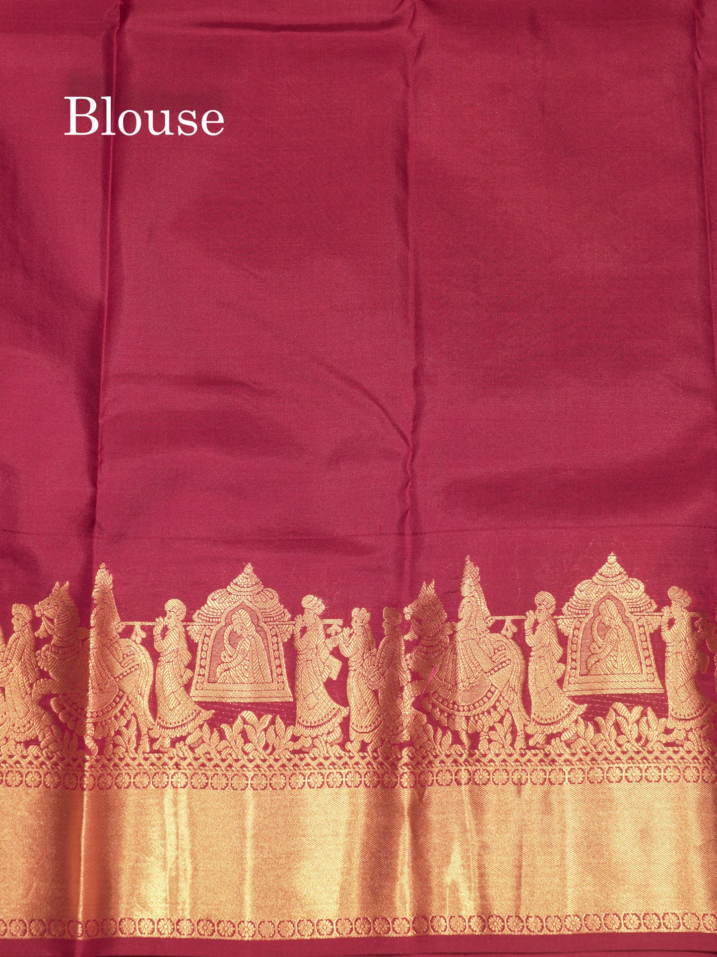 Black Colour Plain Pure Kanjivaram Silk Saree with Pallakku Border