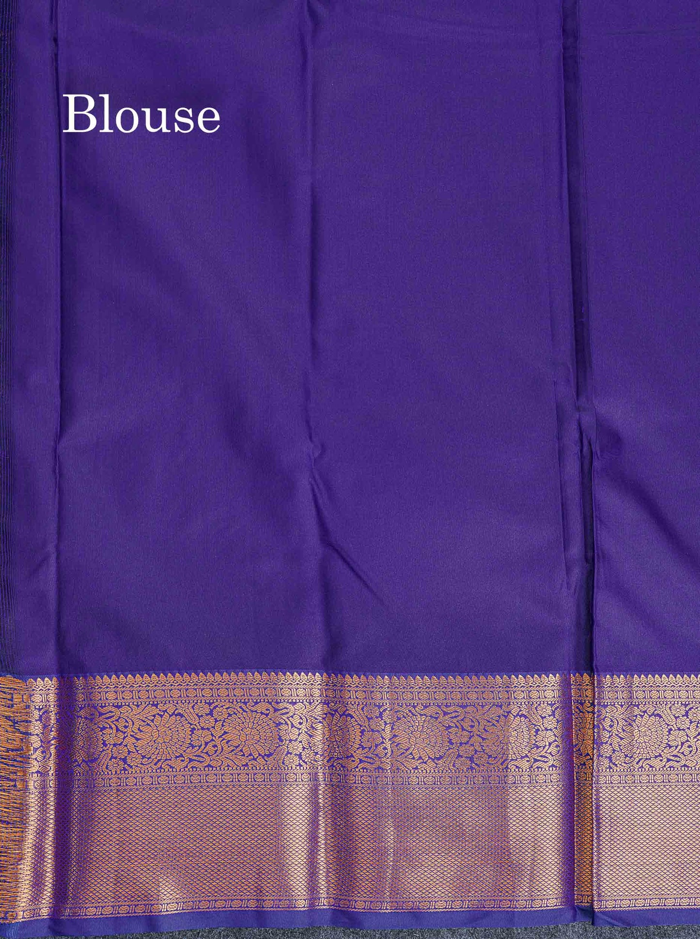 Bridal Semi Silk Saree - Pastel Pink Colour Body With Contrast Navy Blue Evening Morning Border