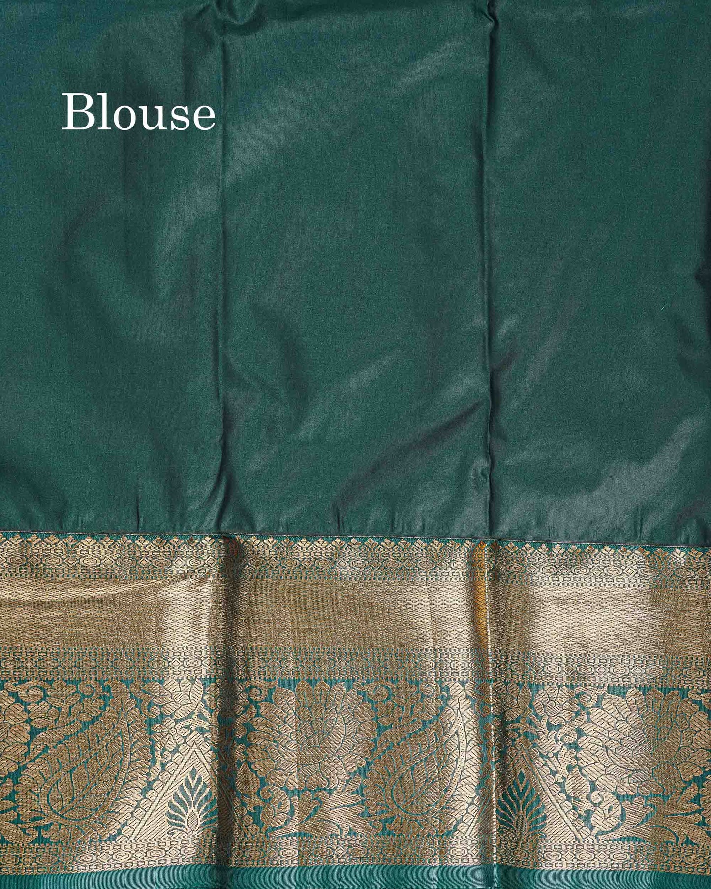 Bridal Semi Silk Saree - Magenta Pink Colour Body With Contrast Bottle Green Evening Morning Border