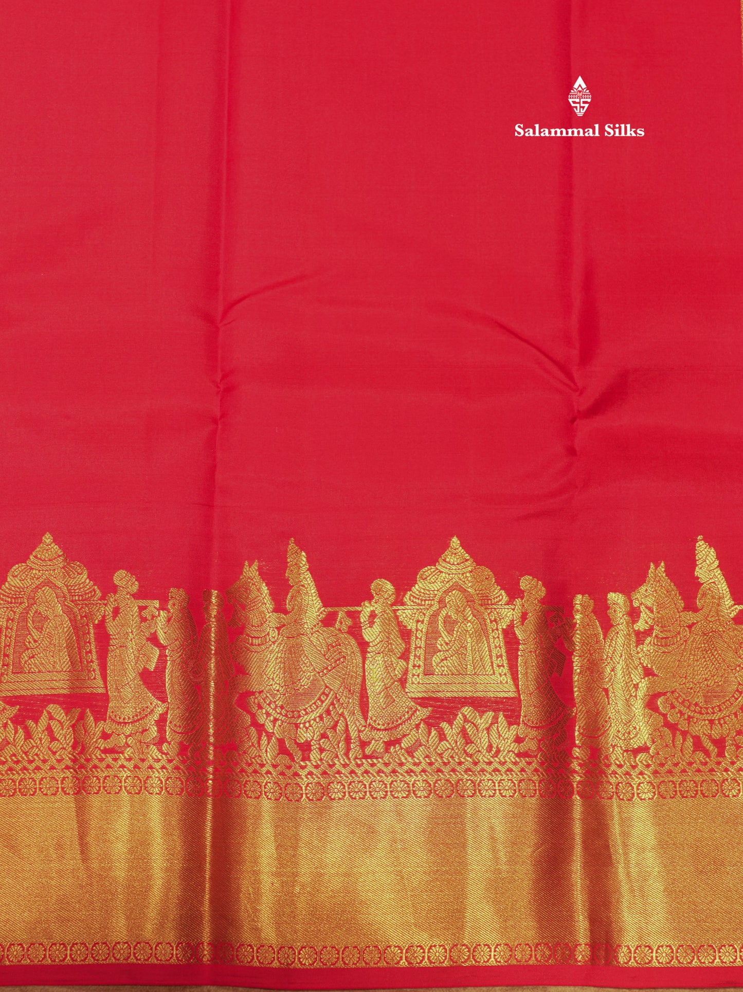 Black Colour Plain Pure Kanjivaram Silk Saree with Pallakku Border