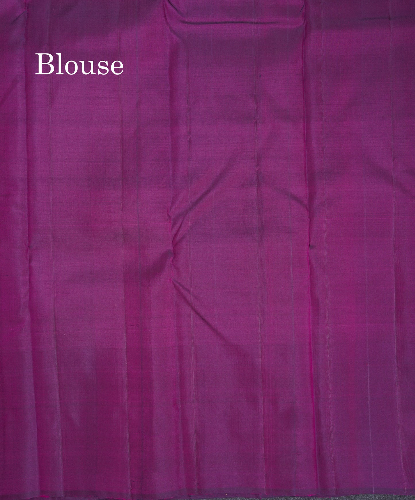 Light Pink Pure Kanjivaram Silk Saree With Contrast Dark Purple Fancy Border