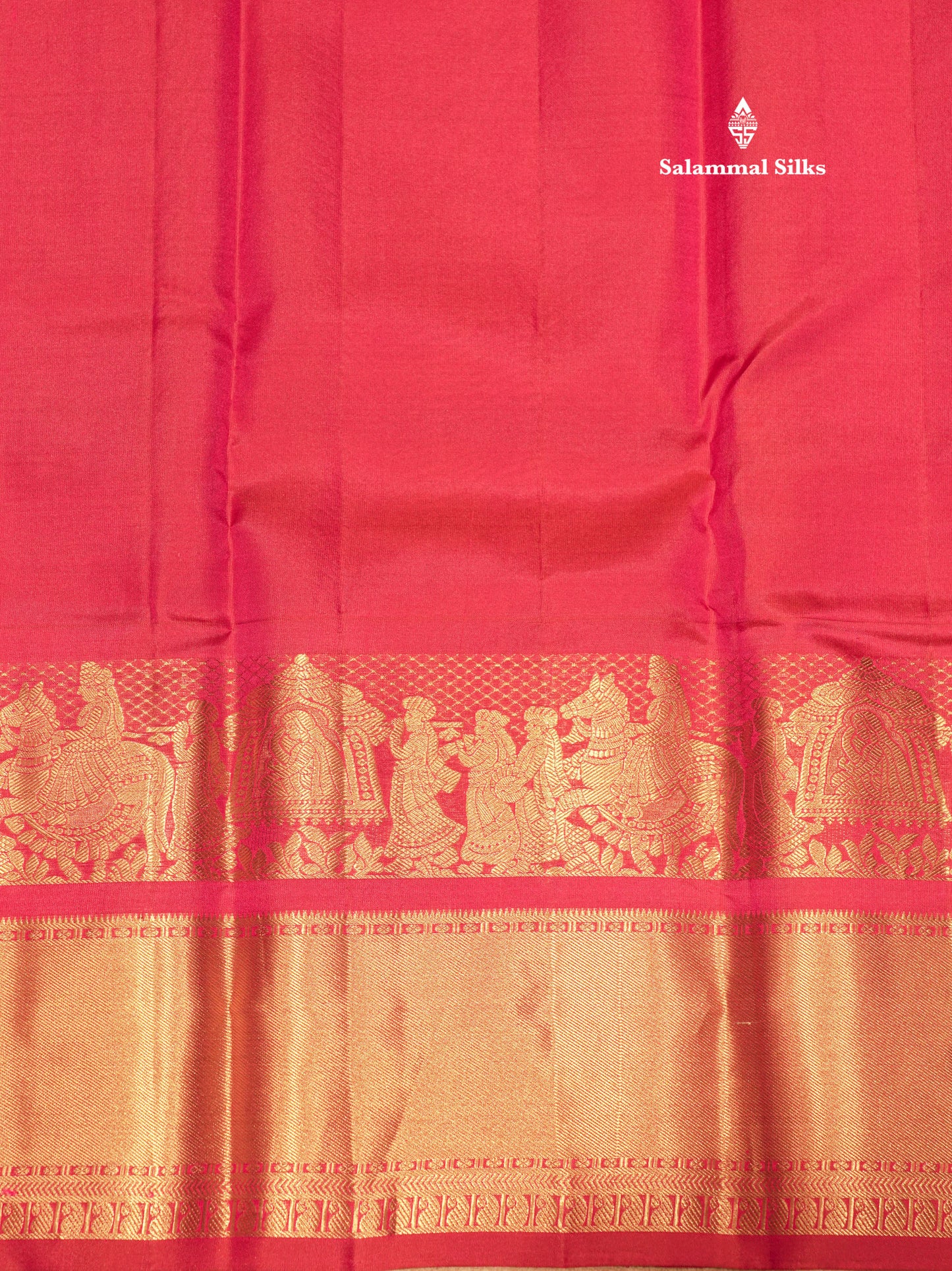 Royal Blue Colour Pure Kanjivaram Silk Saree with Pallakku Border