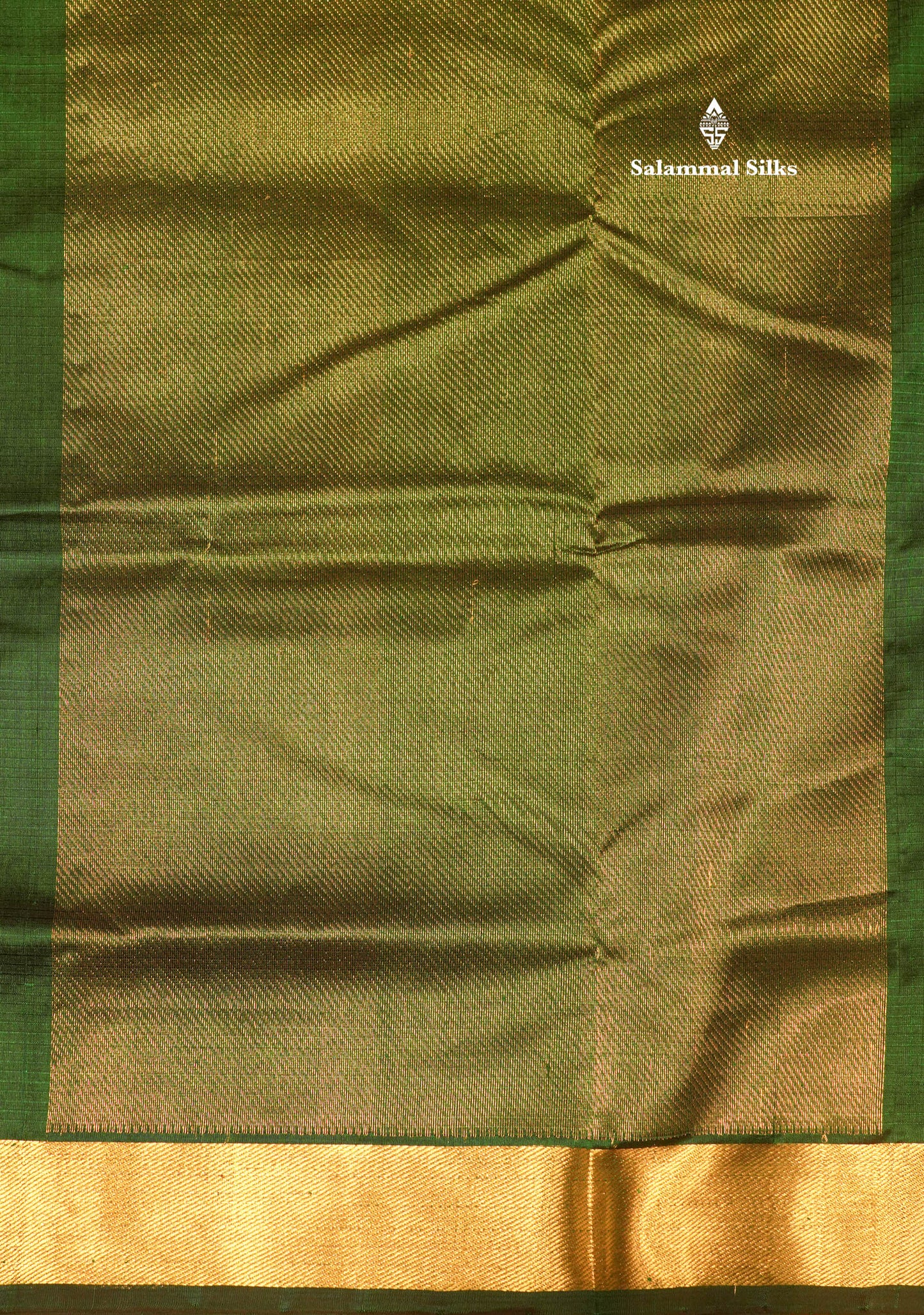 Violet Colour Pure Silk Cotton Saree With Gold Zari Border