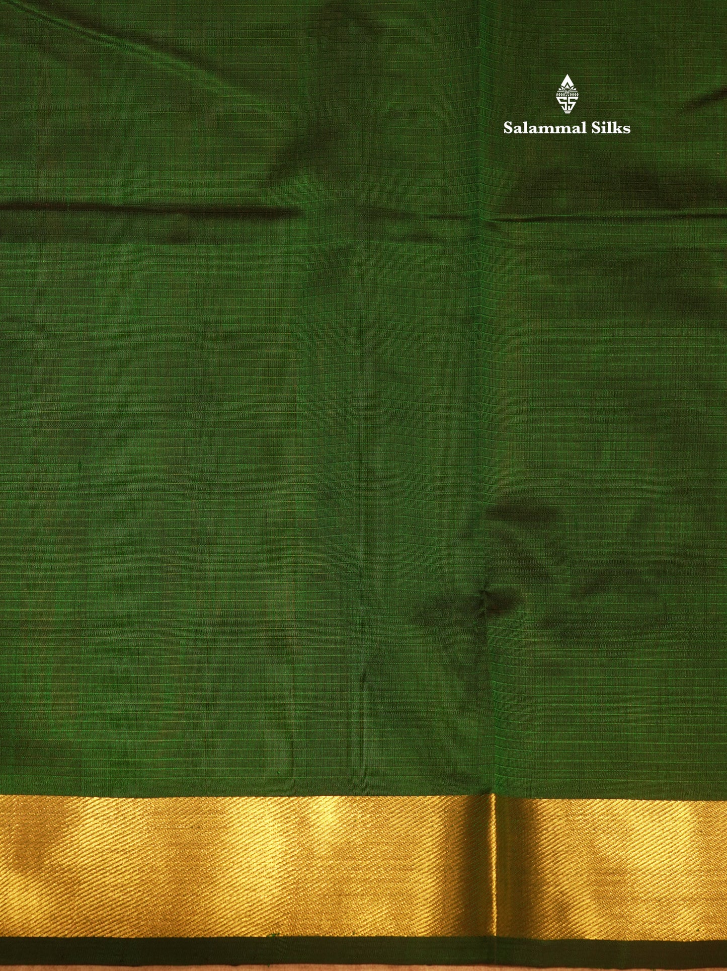 Violet Colour Pure Silk Cotton Saree With Gold Zari Border